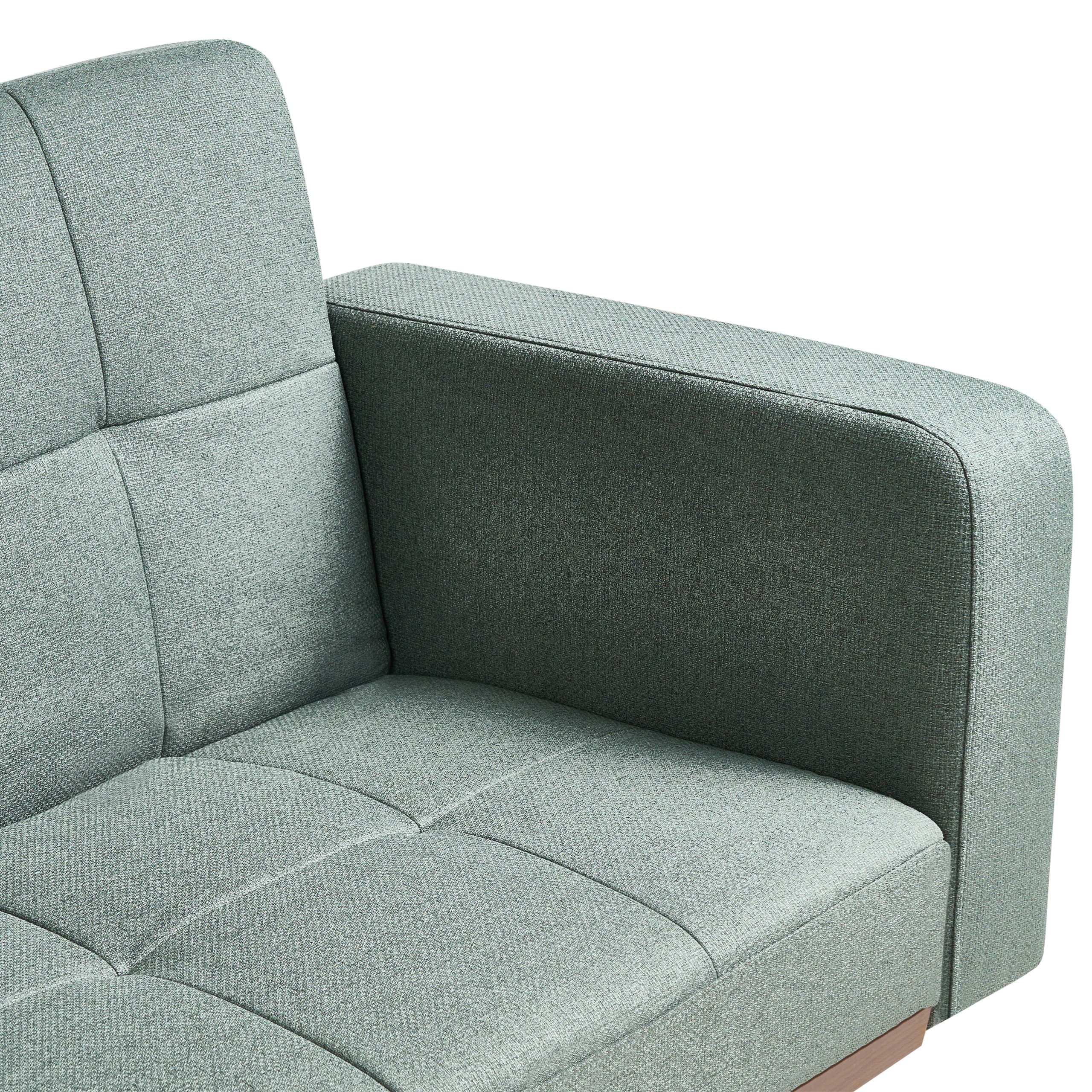 Canapea extensibilă cu 3 locuri HJULBY Verde măsliniu [9]