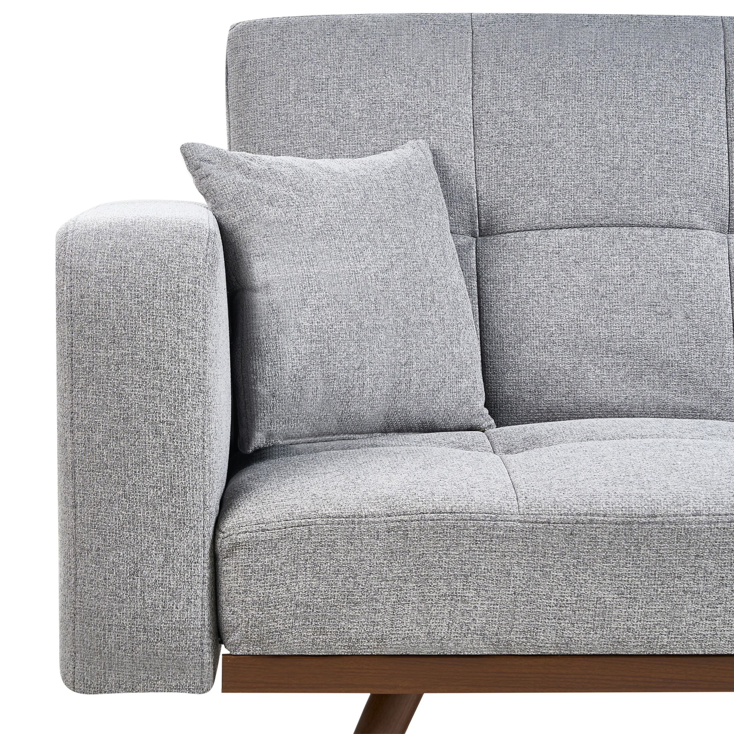 Canapea extensibilă cu 3 locuri HJULBY Gri [7]