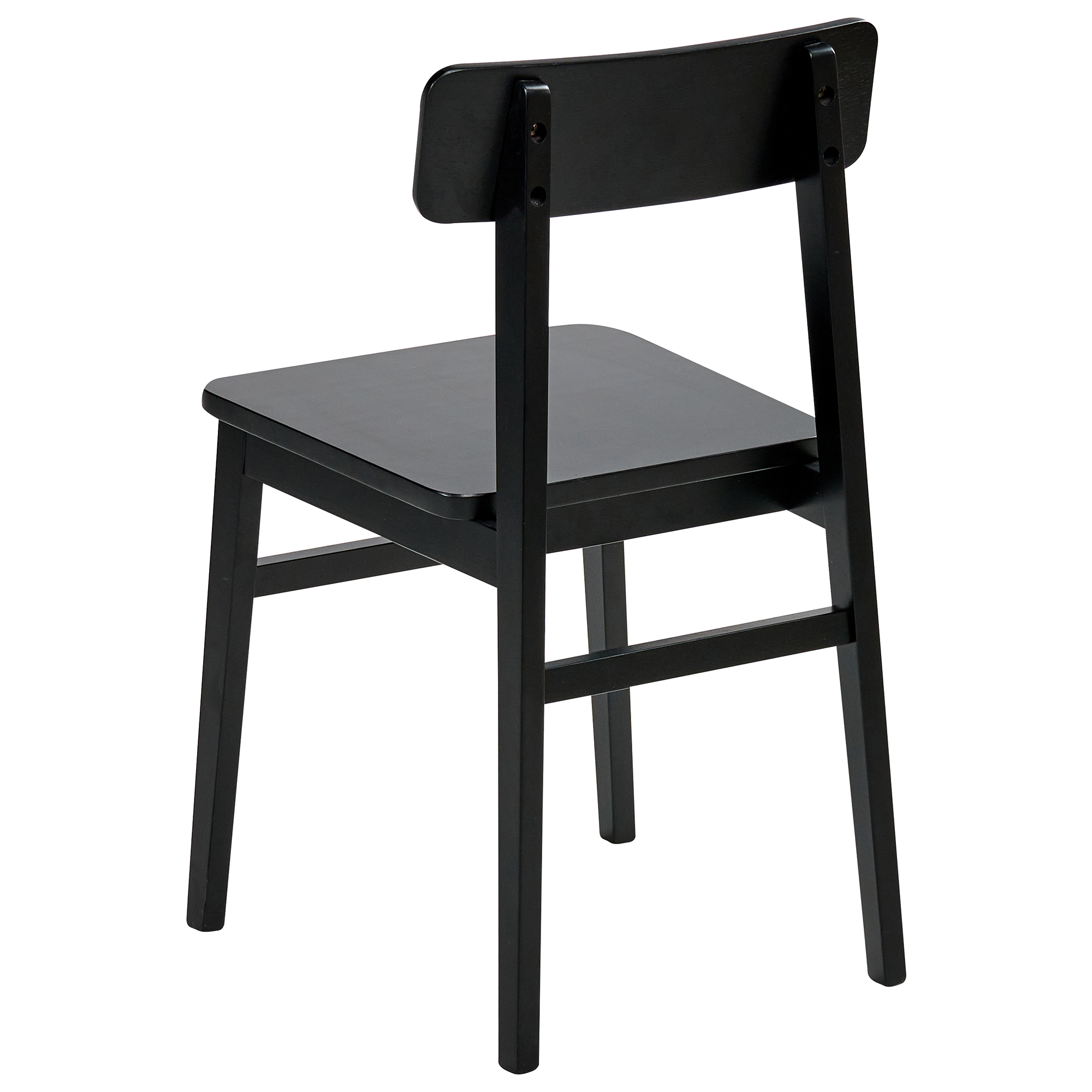 Set de 2 scaune dining GORRE Lemn Negru [6]