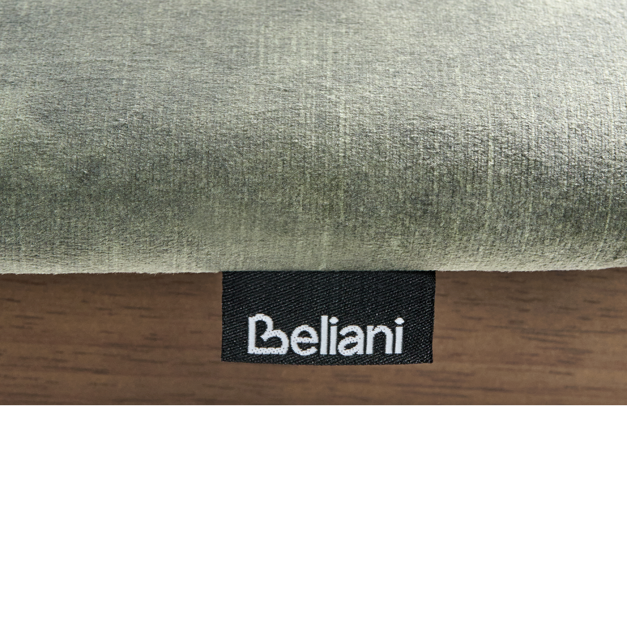 Set of 2 ISANTI Bar Stools Wood Dark Brown/Green [8]