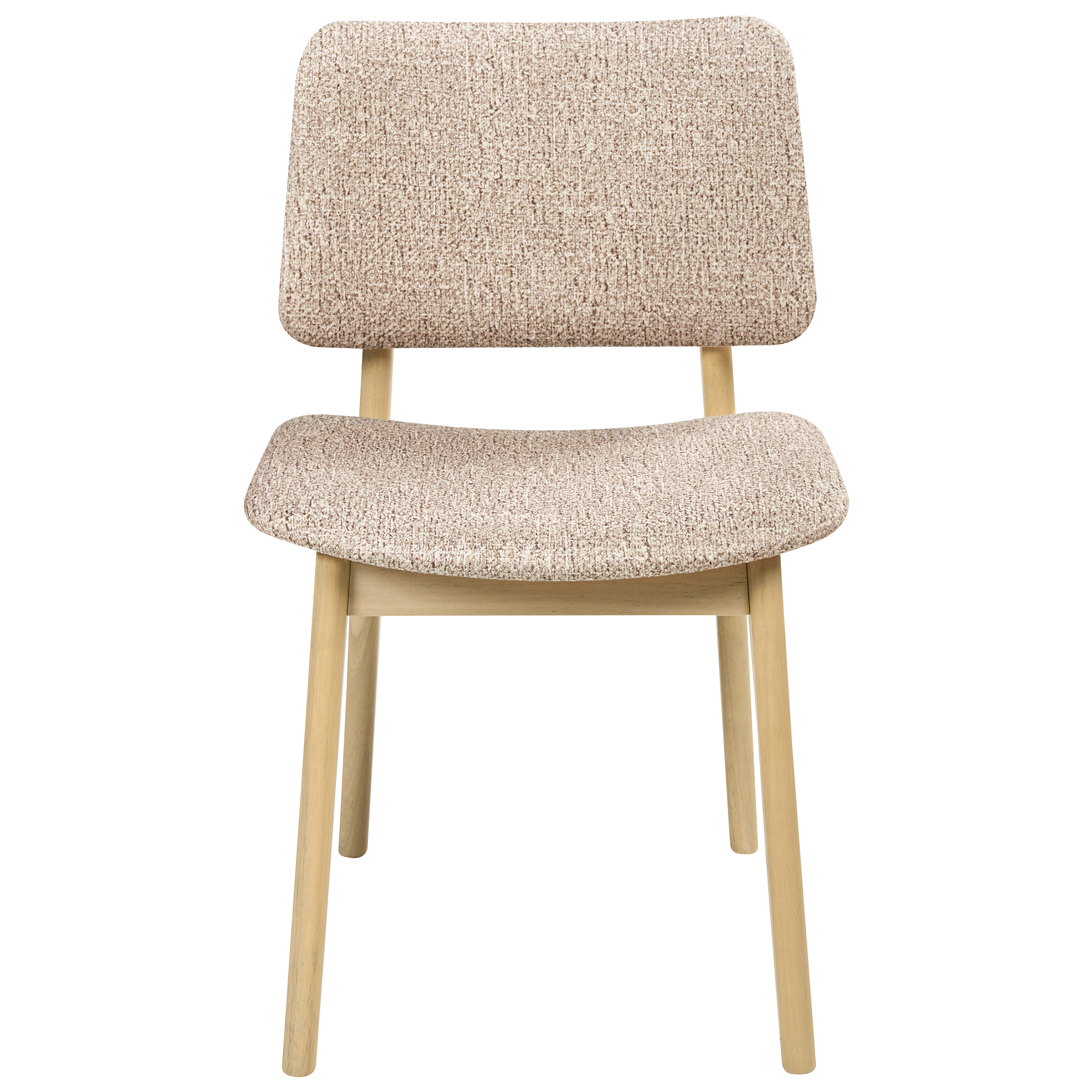 Set de 2 scaune dining BLANE Boucle Maro deschis/Taupe [6]