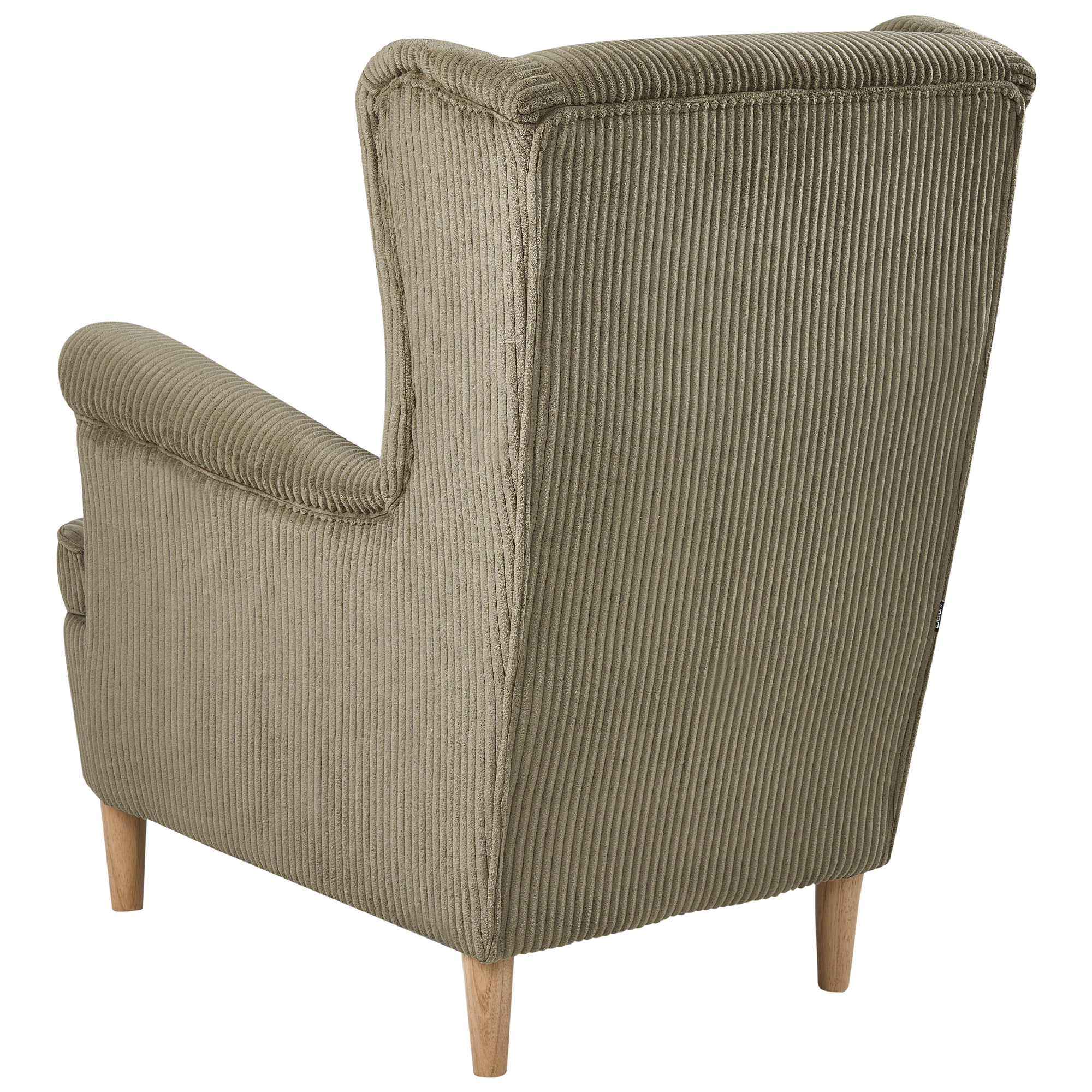 ABSON High Back Armchair Velvet Green [6]