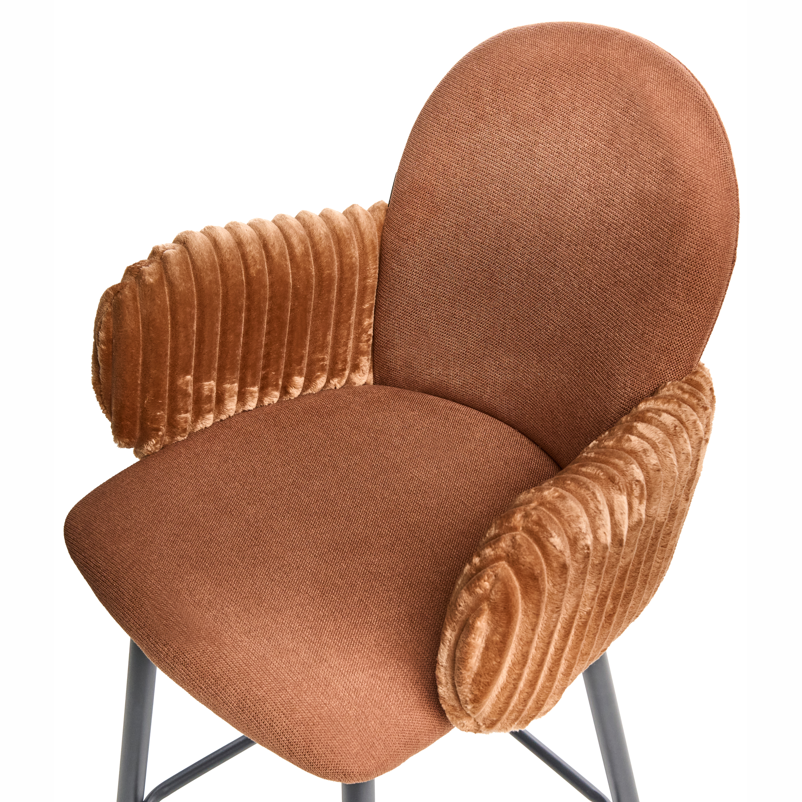 Set de 2 scaune de bar AMITY  Maro [7]