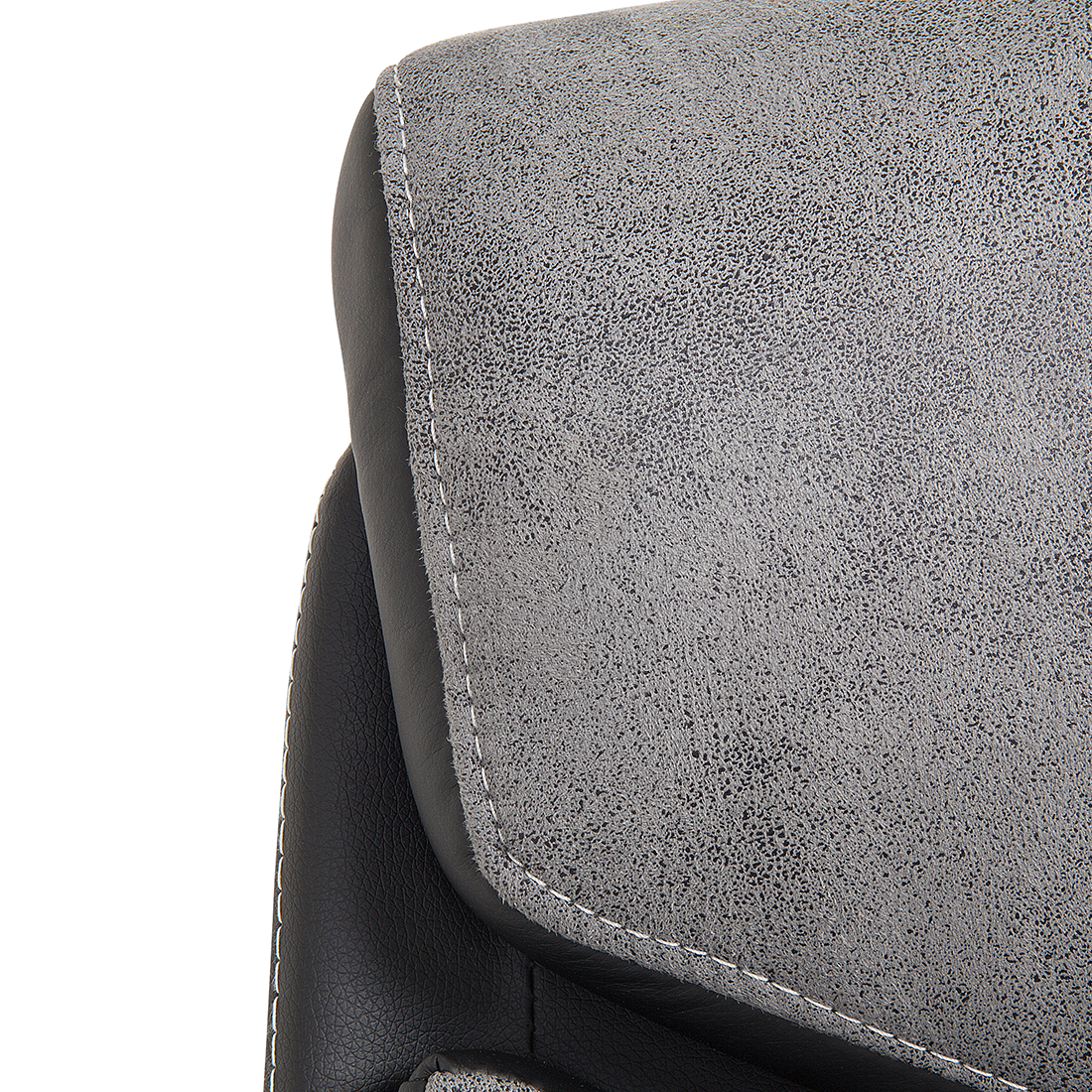 Scaun ergonomic FORMULA Piele ecologică Gri [5]