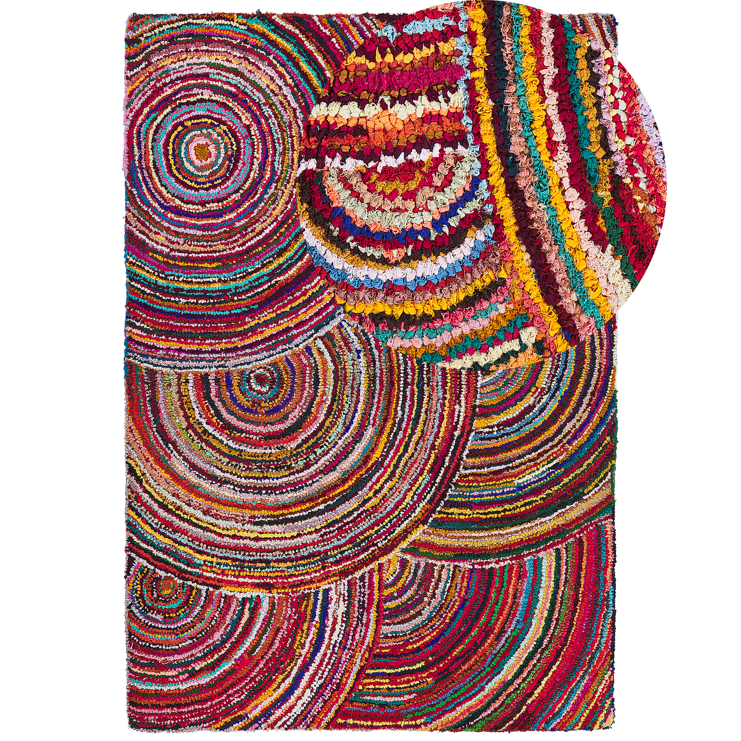 Covor KOZAN Multicolor 160 x 230 cm Bumbac [2]