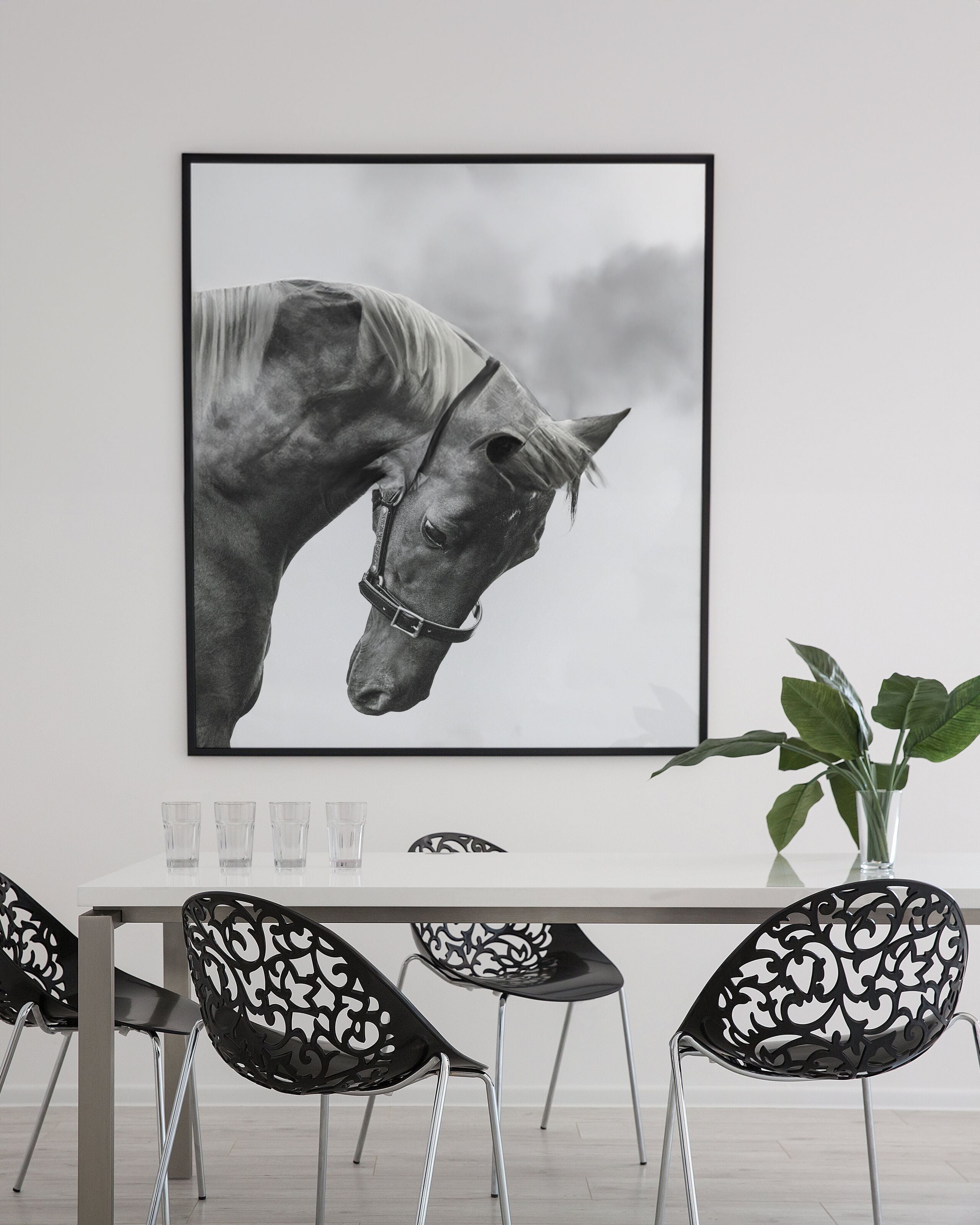 MUMFORD dining chair set of 4 Black [1]