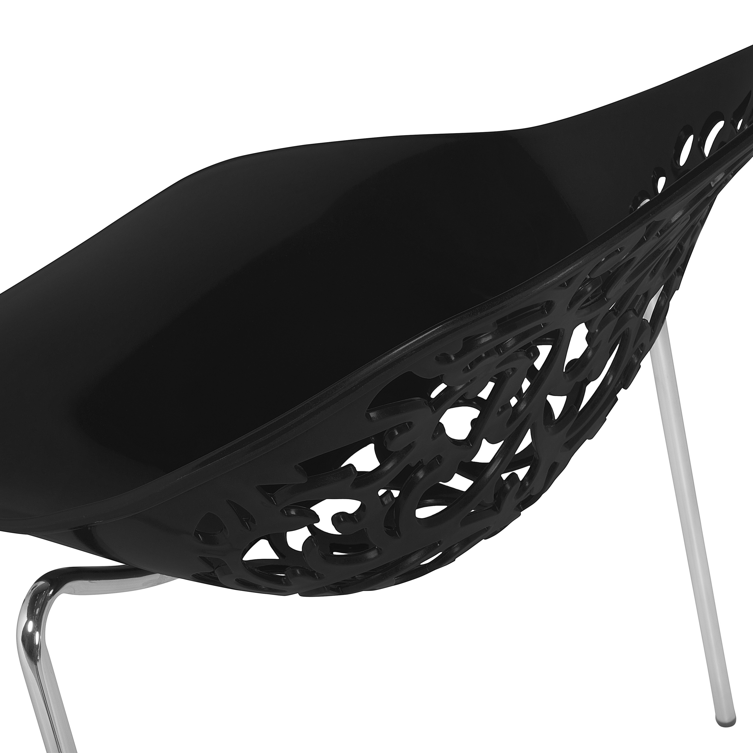 MUMFORD dining chair set of 4 Black [10]