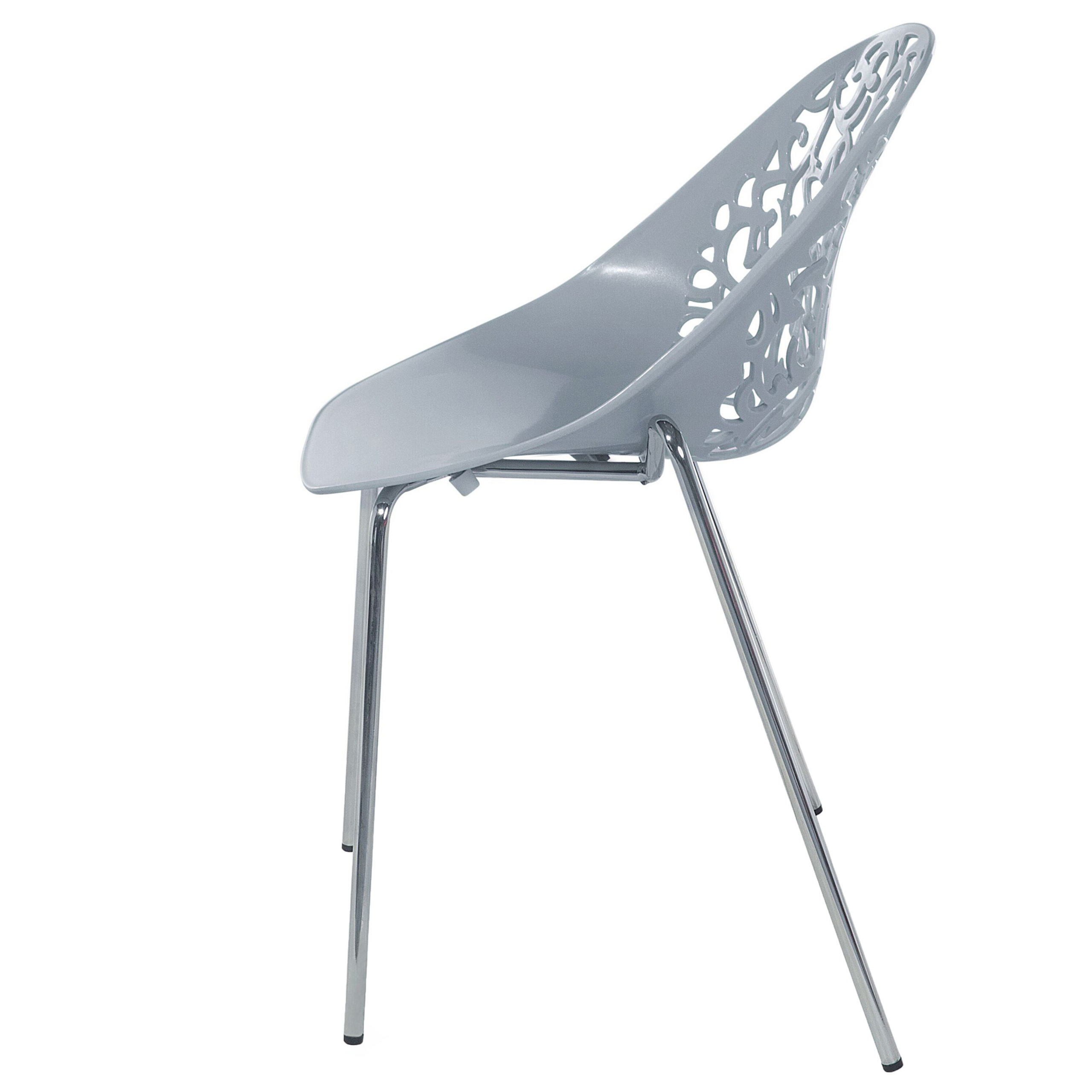 Set de 4 scaune dining MUMFORD Gri deschis [6]