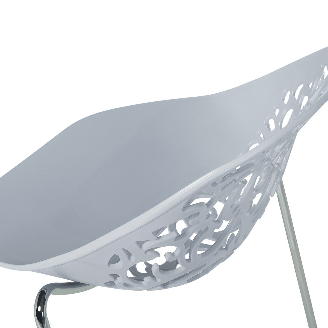 Set de 4 scaune dining MUMFORD Gri deschis [10]