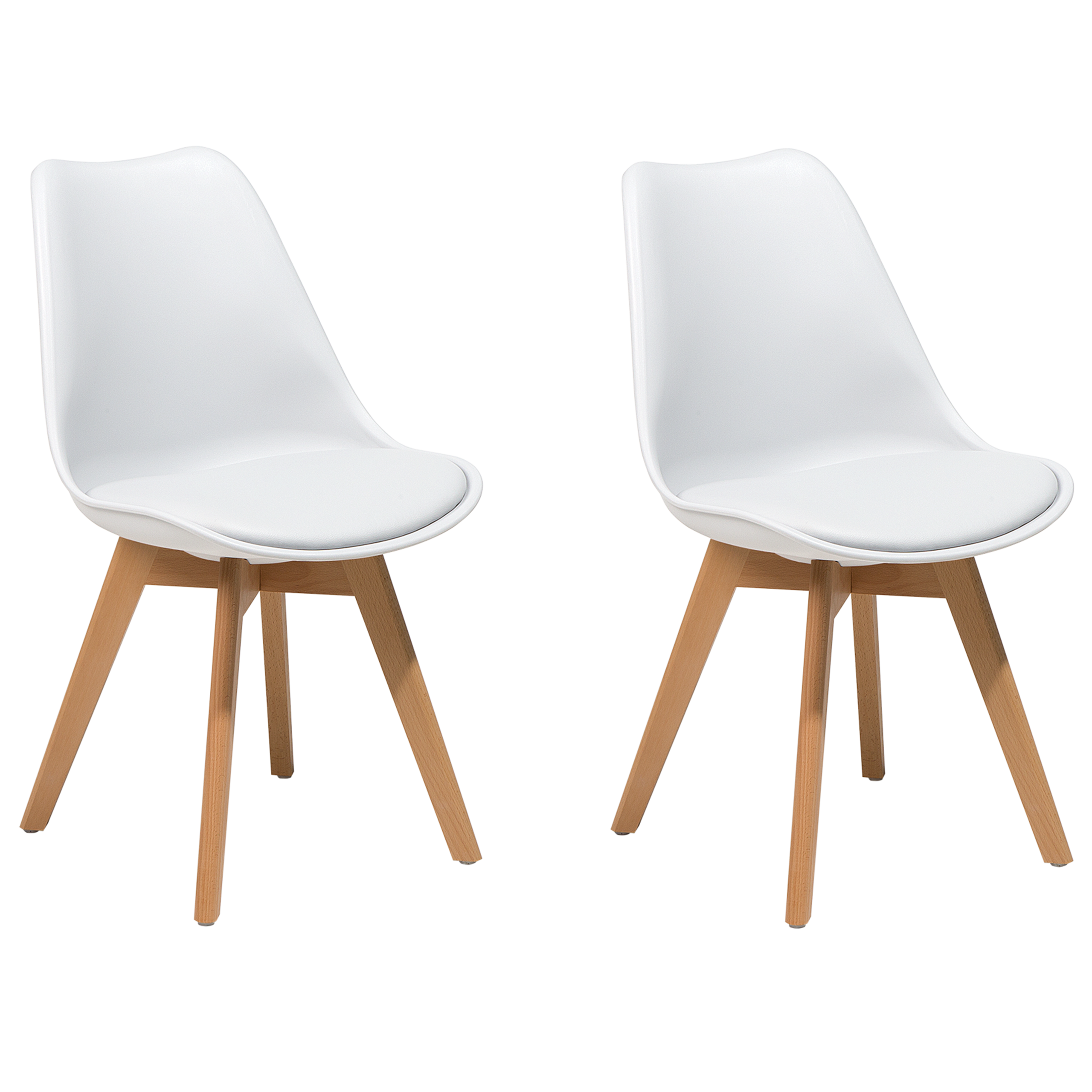 Set of 2 dining chairs DAKOTA II White [2]