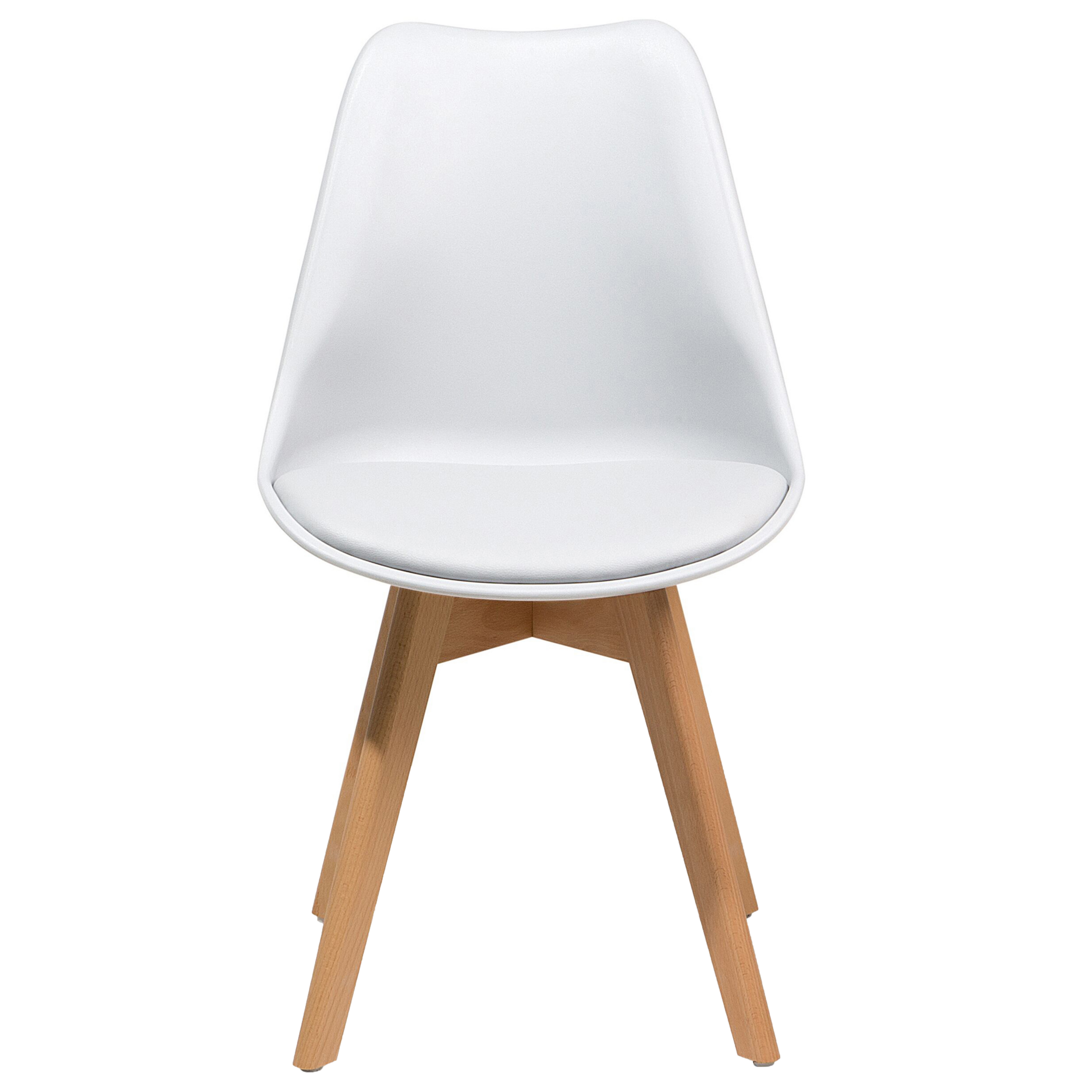 Set of 2 dining chairs DAKOTA II White [4]