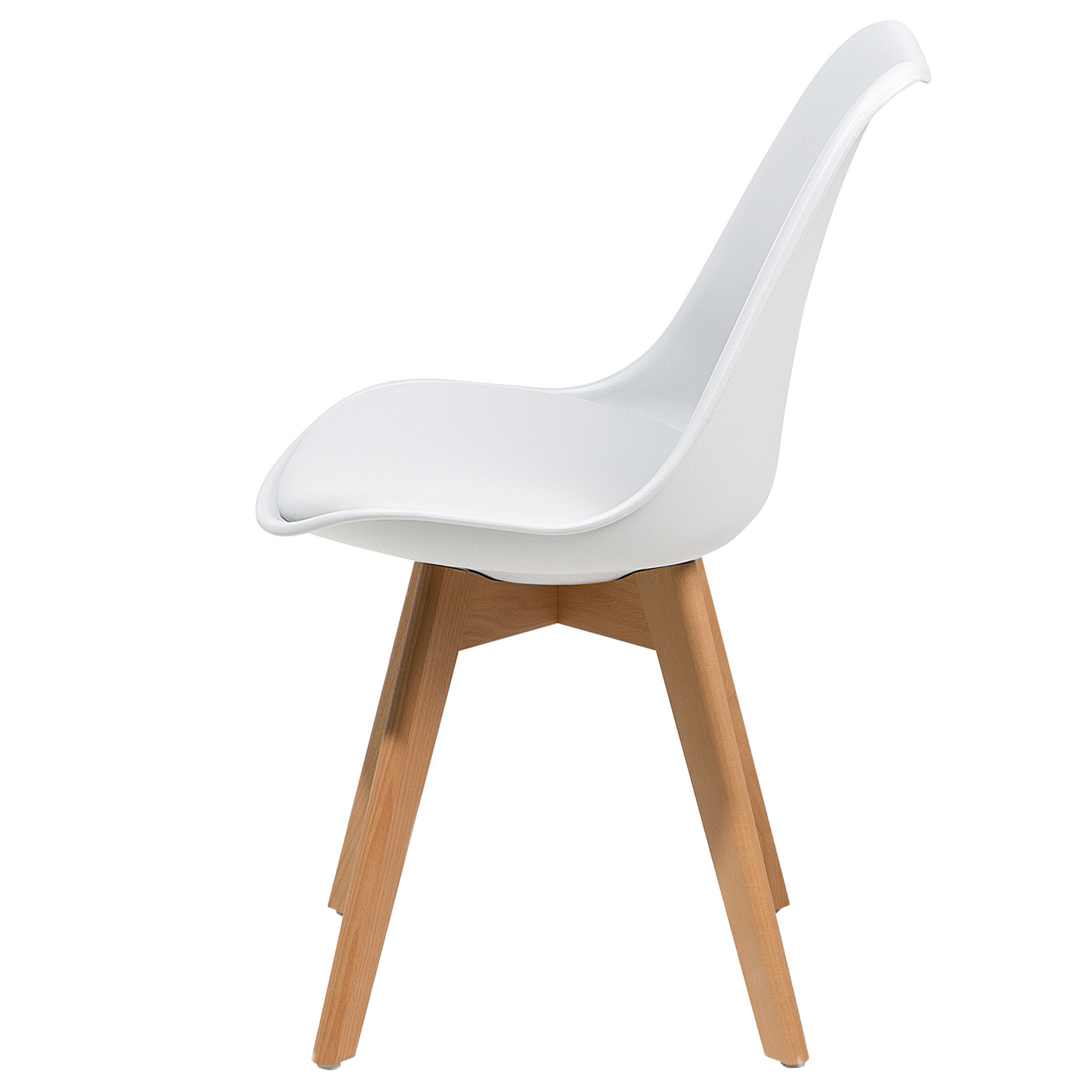 Set of 2 dining chairs DAKOTA II White [6]