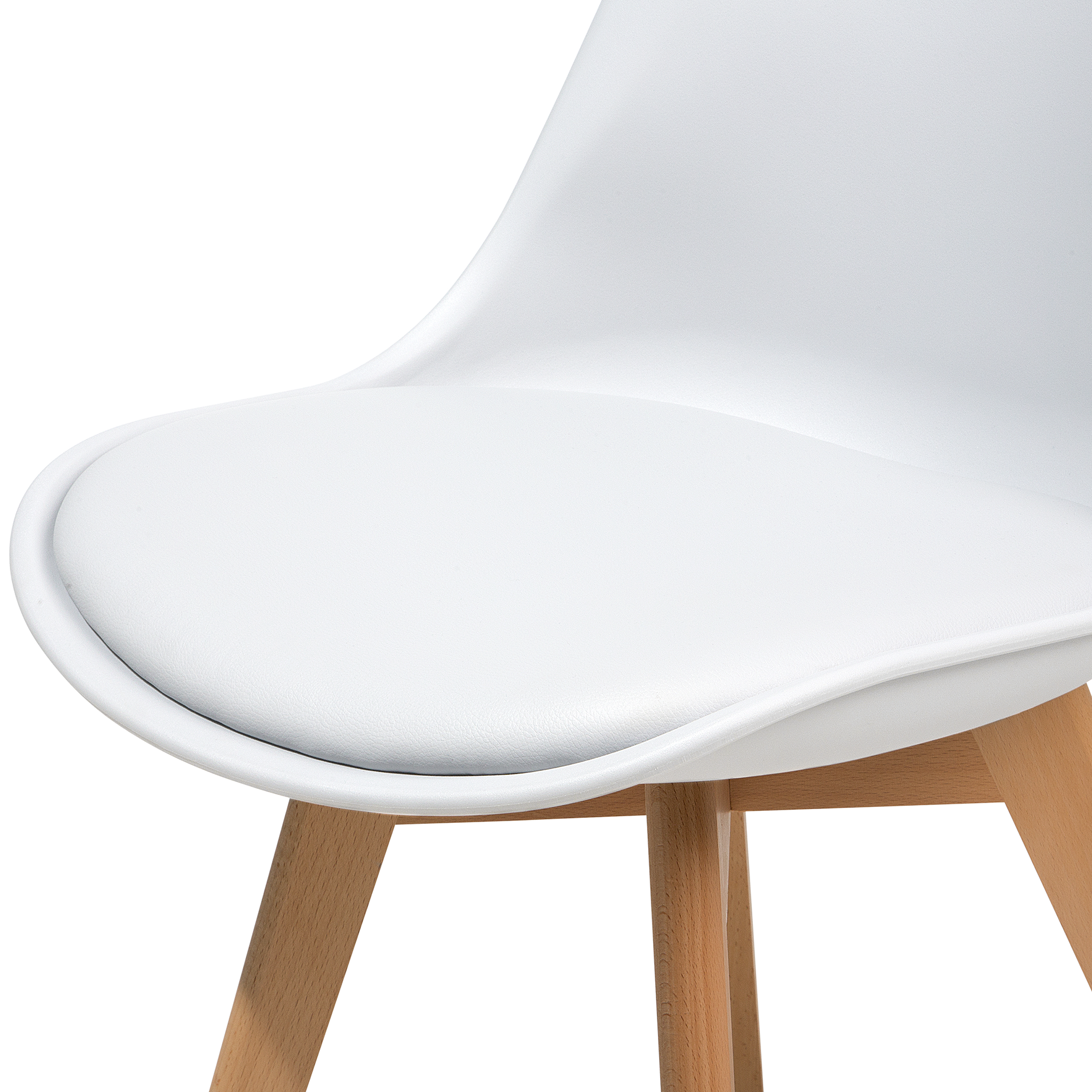 Set of 2 dining chairs DAKOTA II White [10]