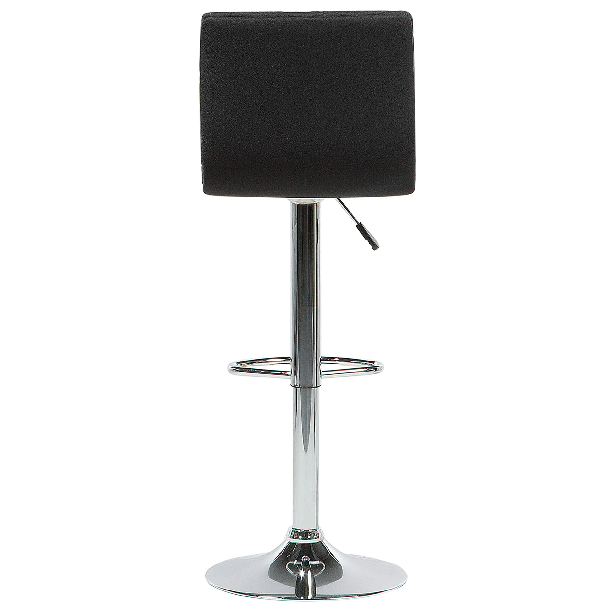 Set of 2 ORLANDO bar stools Swivel Black [7]