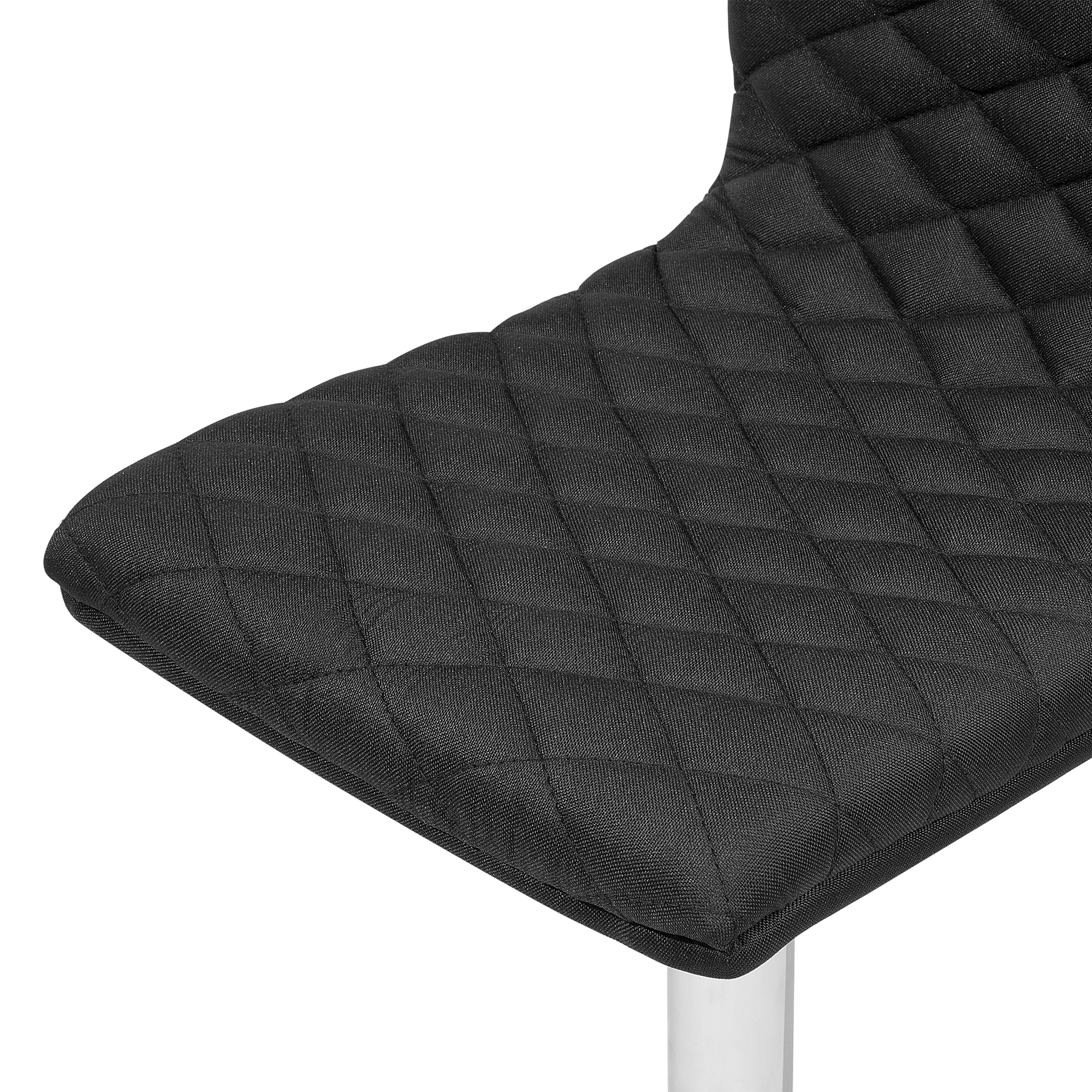 Set of 2 ORLANDO bar stools Swivel Black [11]