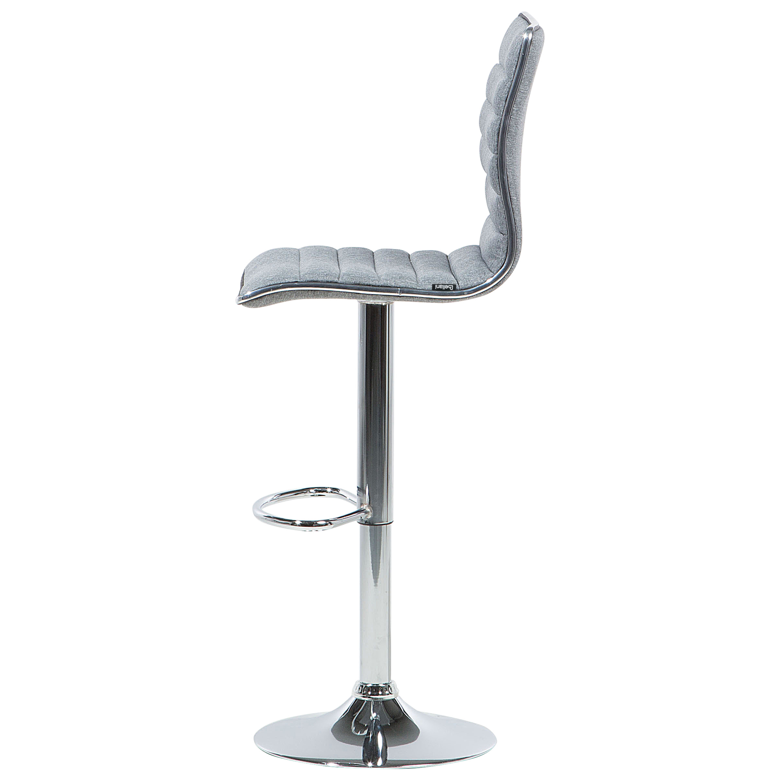 Set de 2 scaune de bar LUCERNE Pivotant Gri [6]