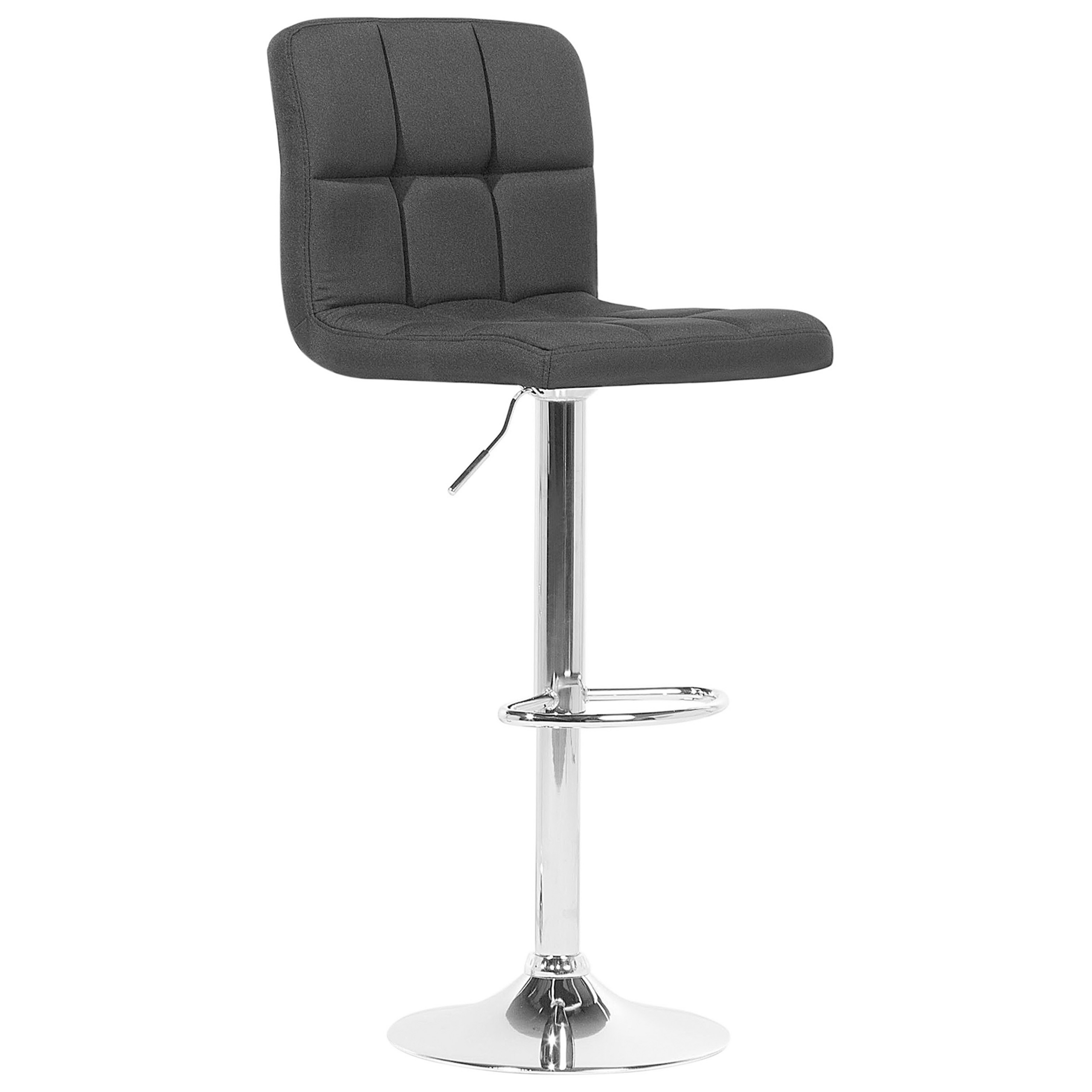 Set de 2 scaune de bar MARION Pivotant Negru [4]