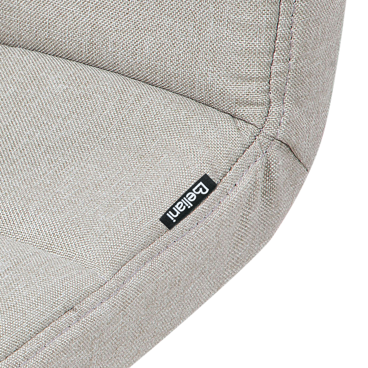 Set de 2 scaune de bar MARION Pivotant Bej deschis [10]