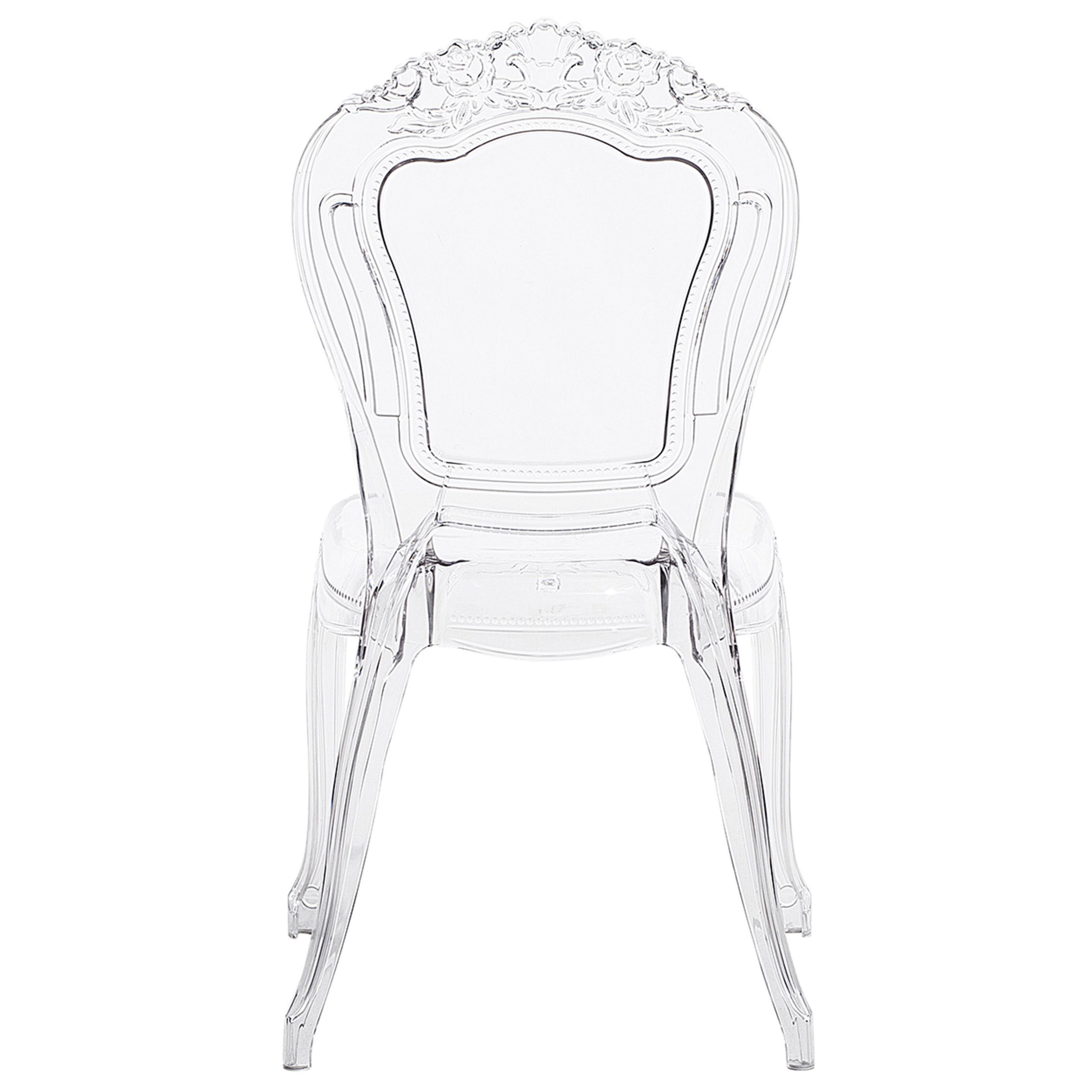 Set of 2 Dining Chairs VERMONT Transparent [7]