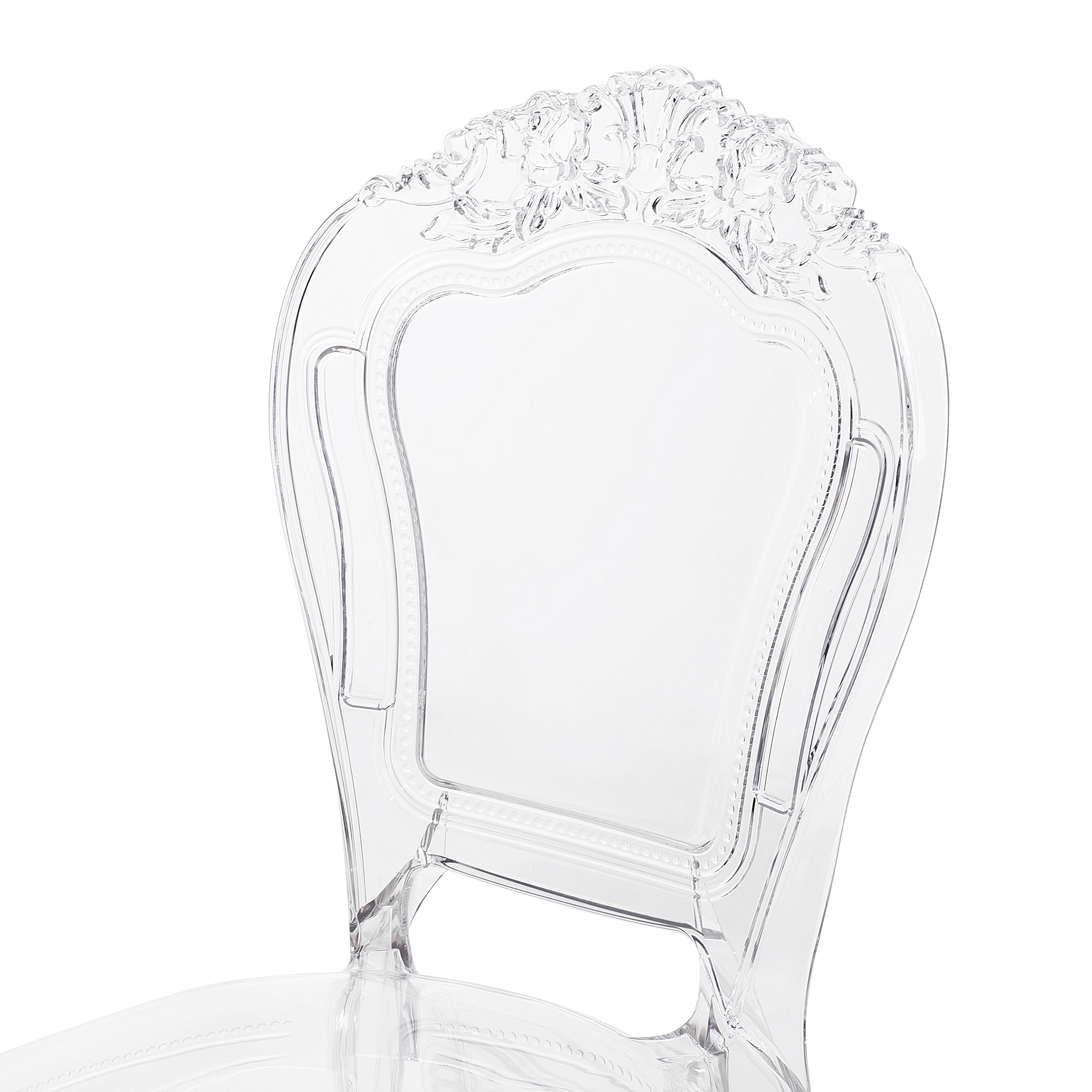 Set of 2 Dining Chairs VERMONT Transparent [8]