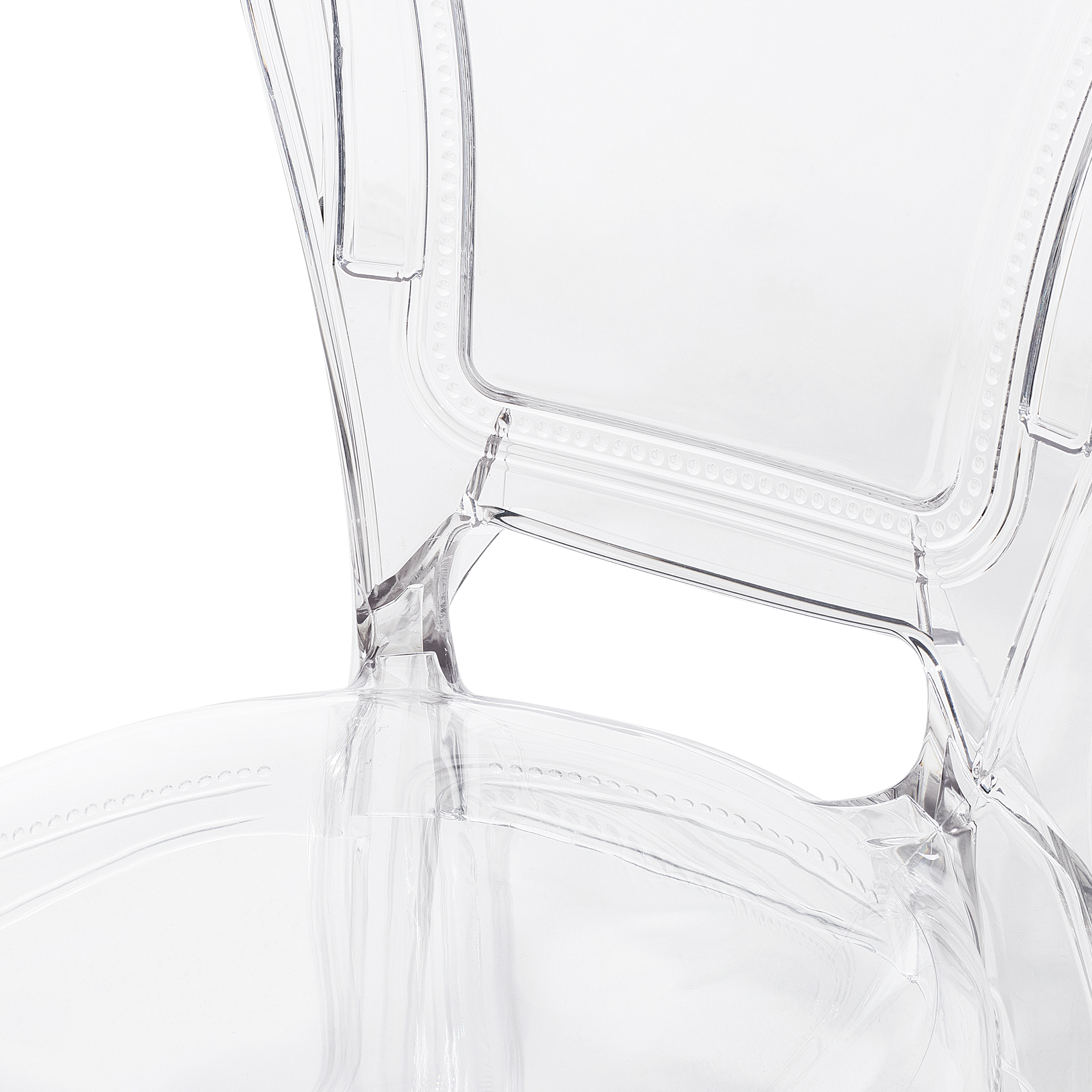 Set of 2 Dining Chairs VERMONT Transparent [9]