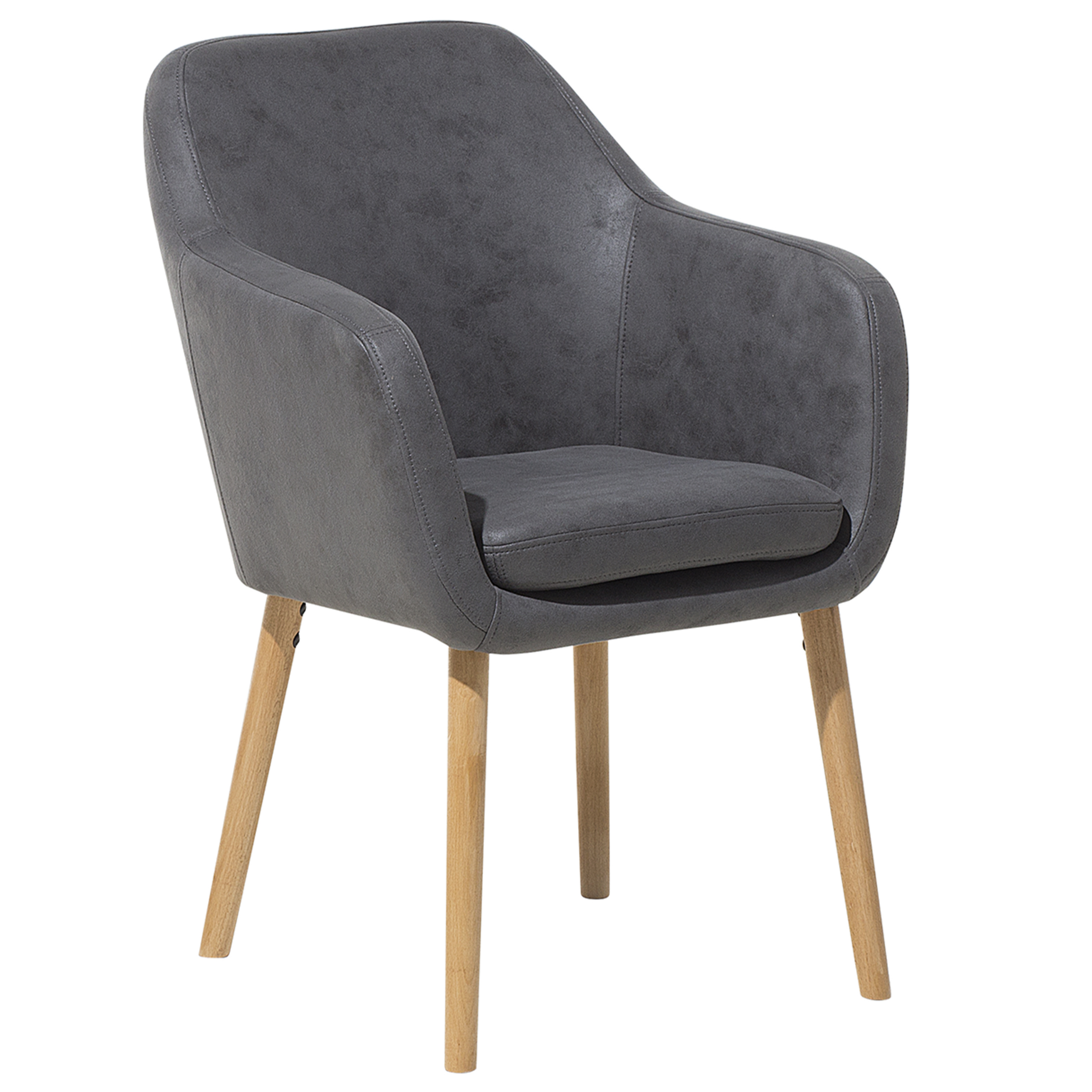 YORKVILLE dining chair Eco-leather Grey [2]