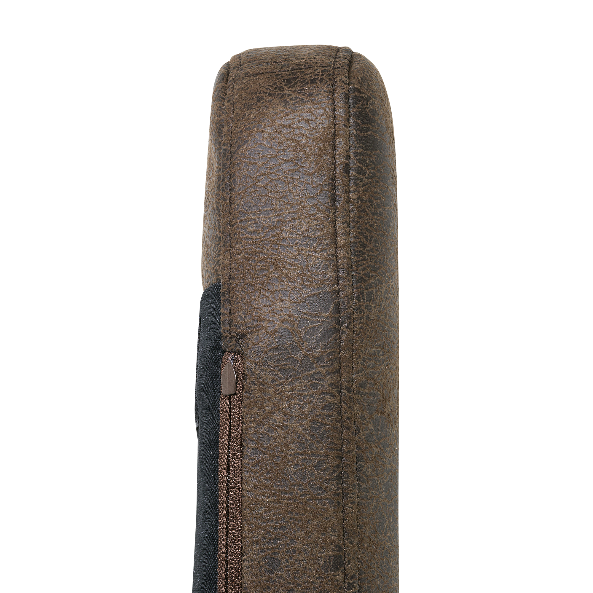 Scaun dining YORKVILLE Piele ecologică Maro închis [11]