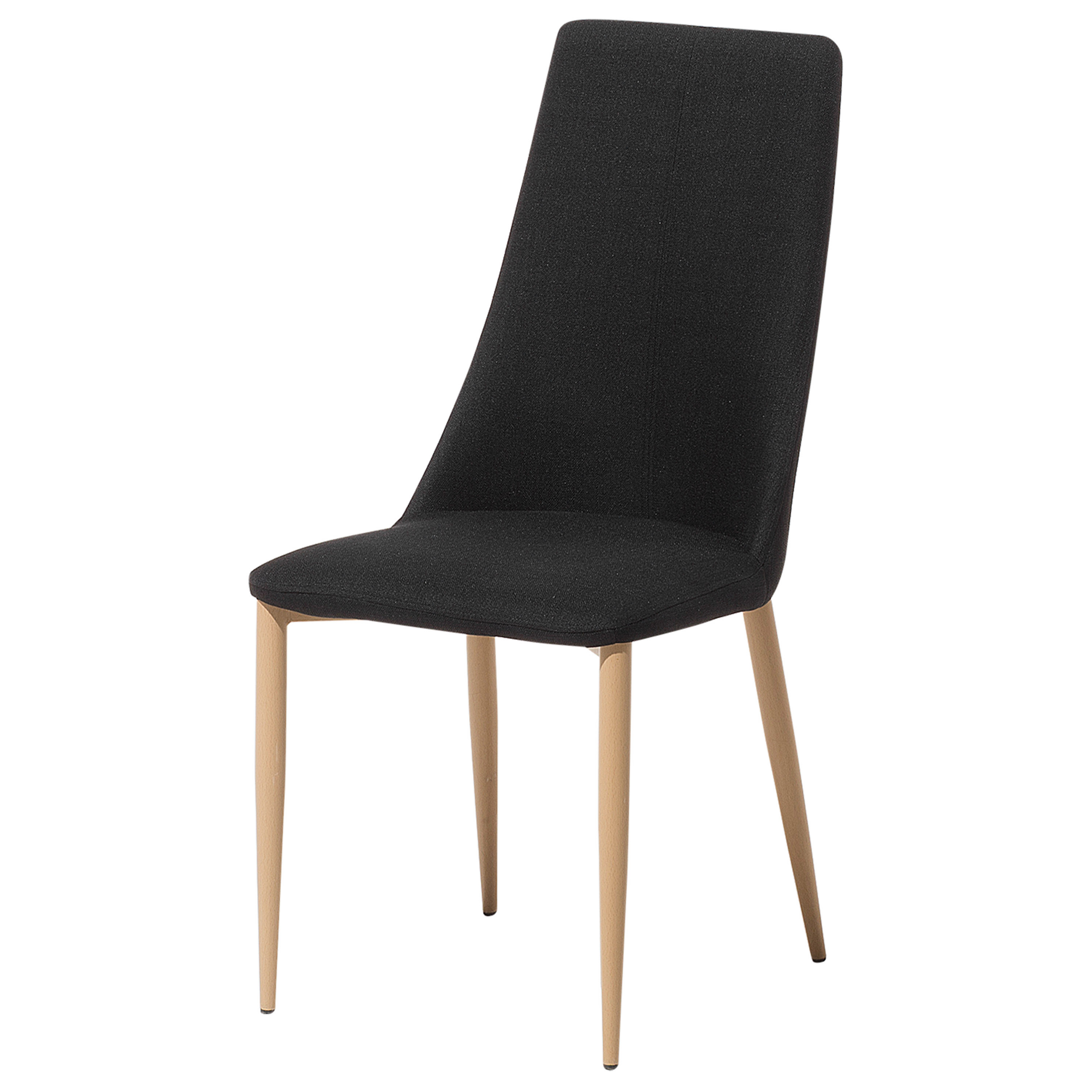 Set de 2 scaune dining CLAYTON Negru [5]