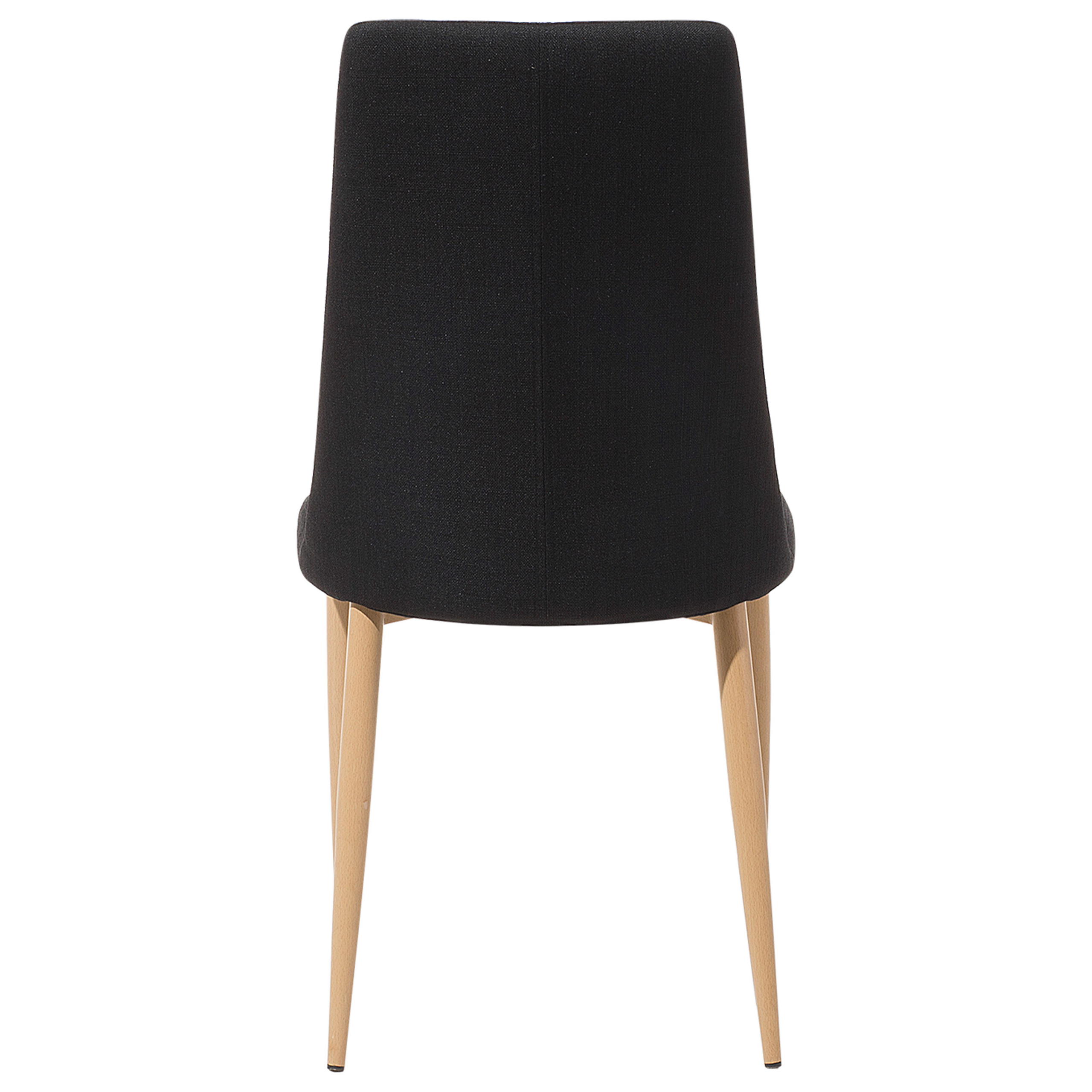 Set de 2 scaune dining CLAYTON Negru [7]