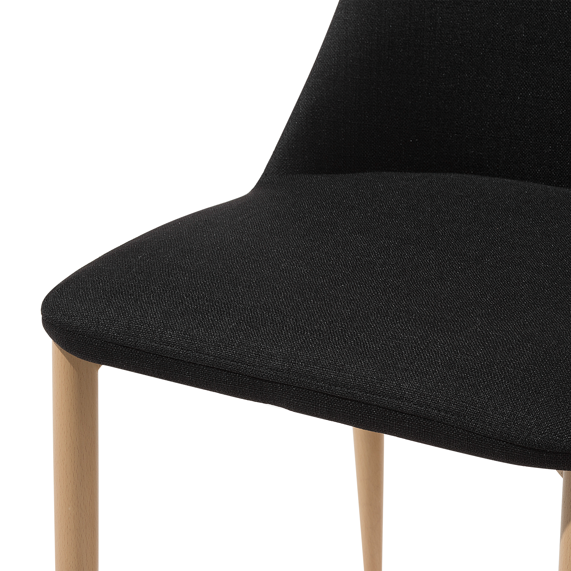 Set de 2 scaune dining CLAYTON Negru [9]