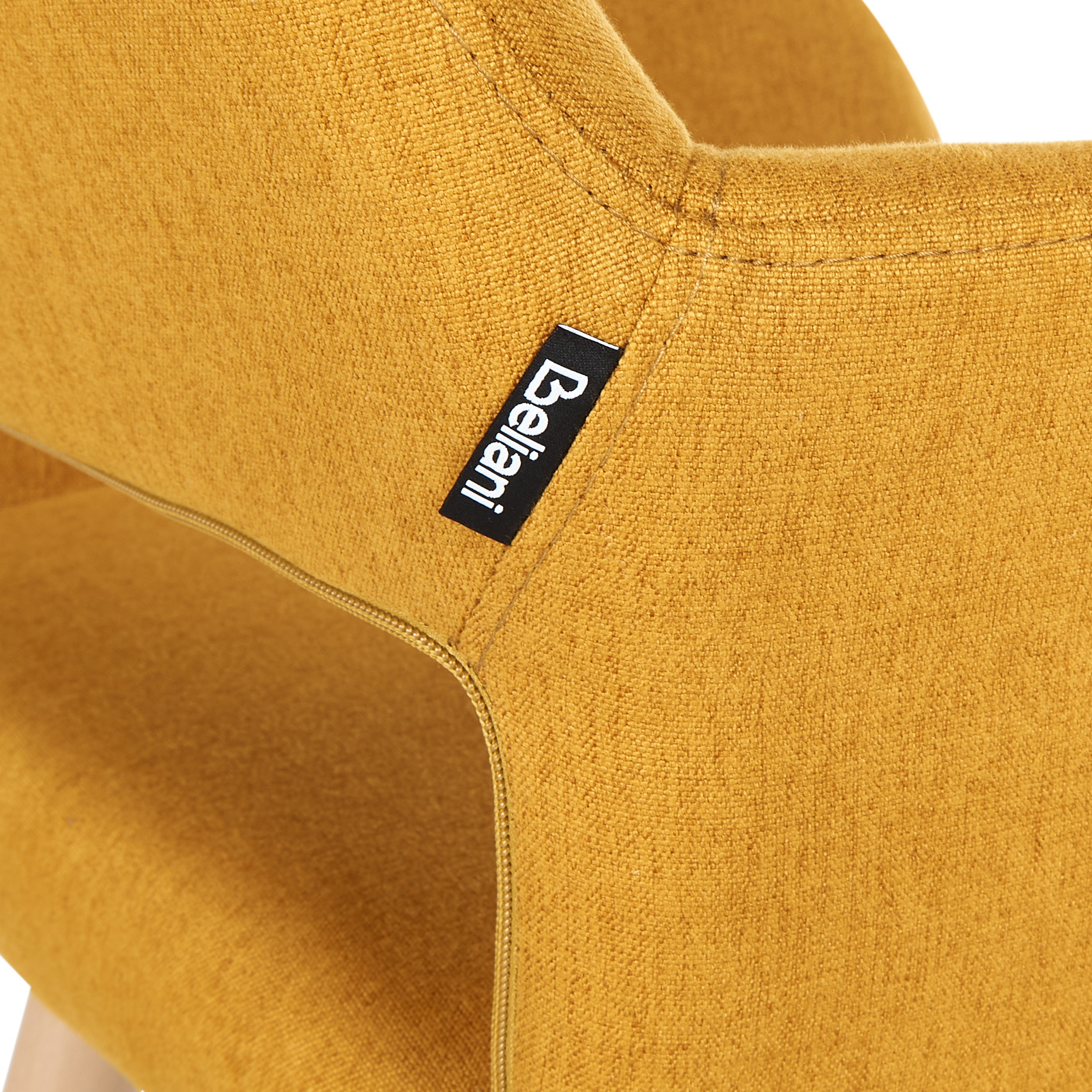 Set de 2 scaune dining CHICAGO Galben muștar [8]