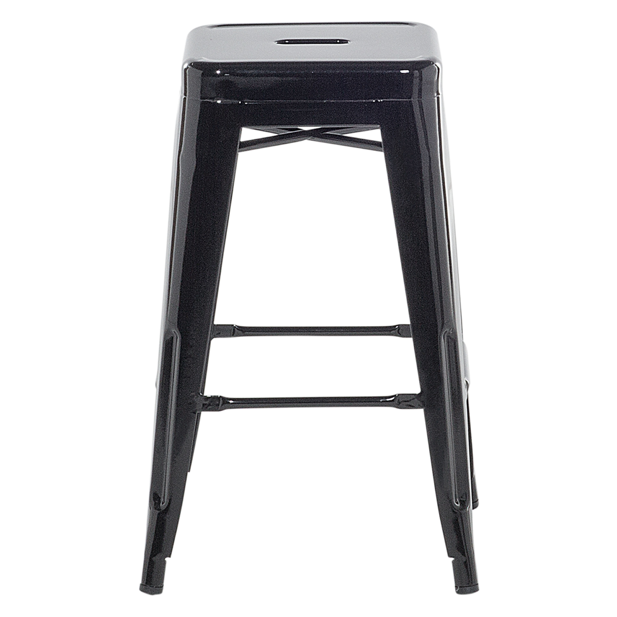 Set de 2 scaune de bar CABRILLO Metal Negru [5]