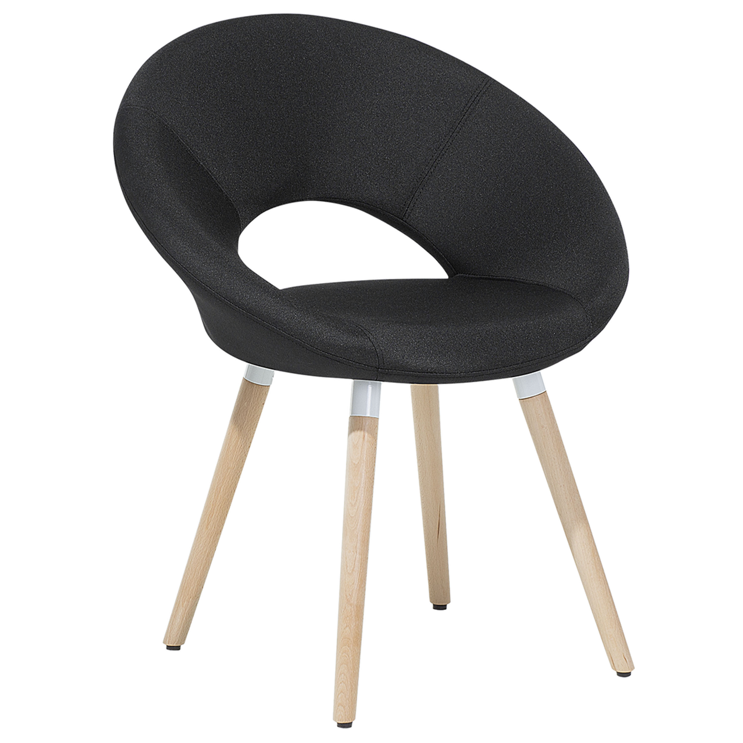 Set de 2 scaune dining ROSLYN Negru [5]