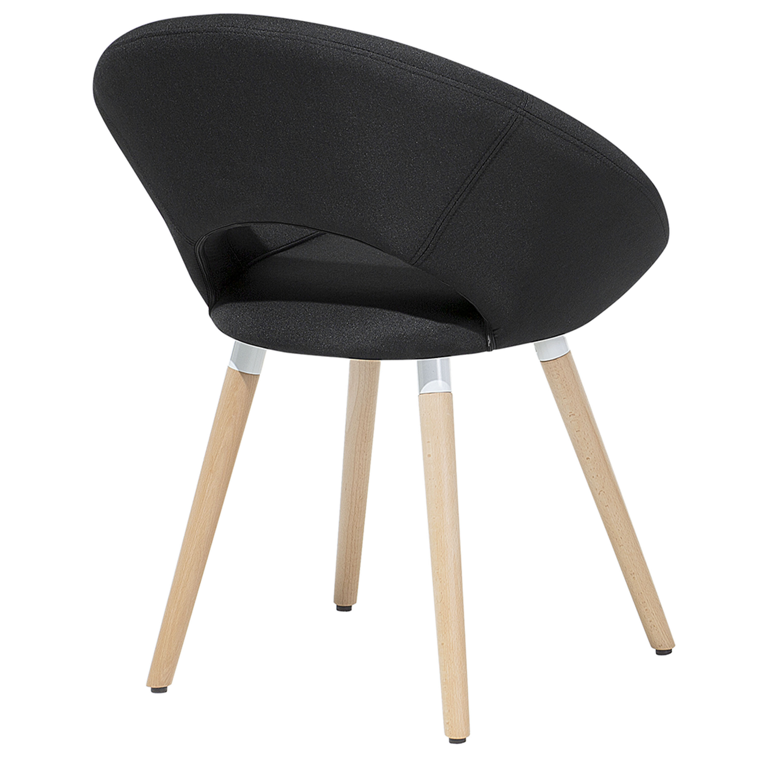 Set de 2 scaune dining ROSLYN Negru [9]