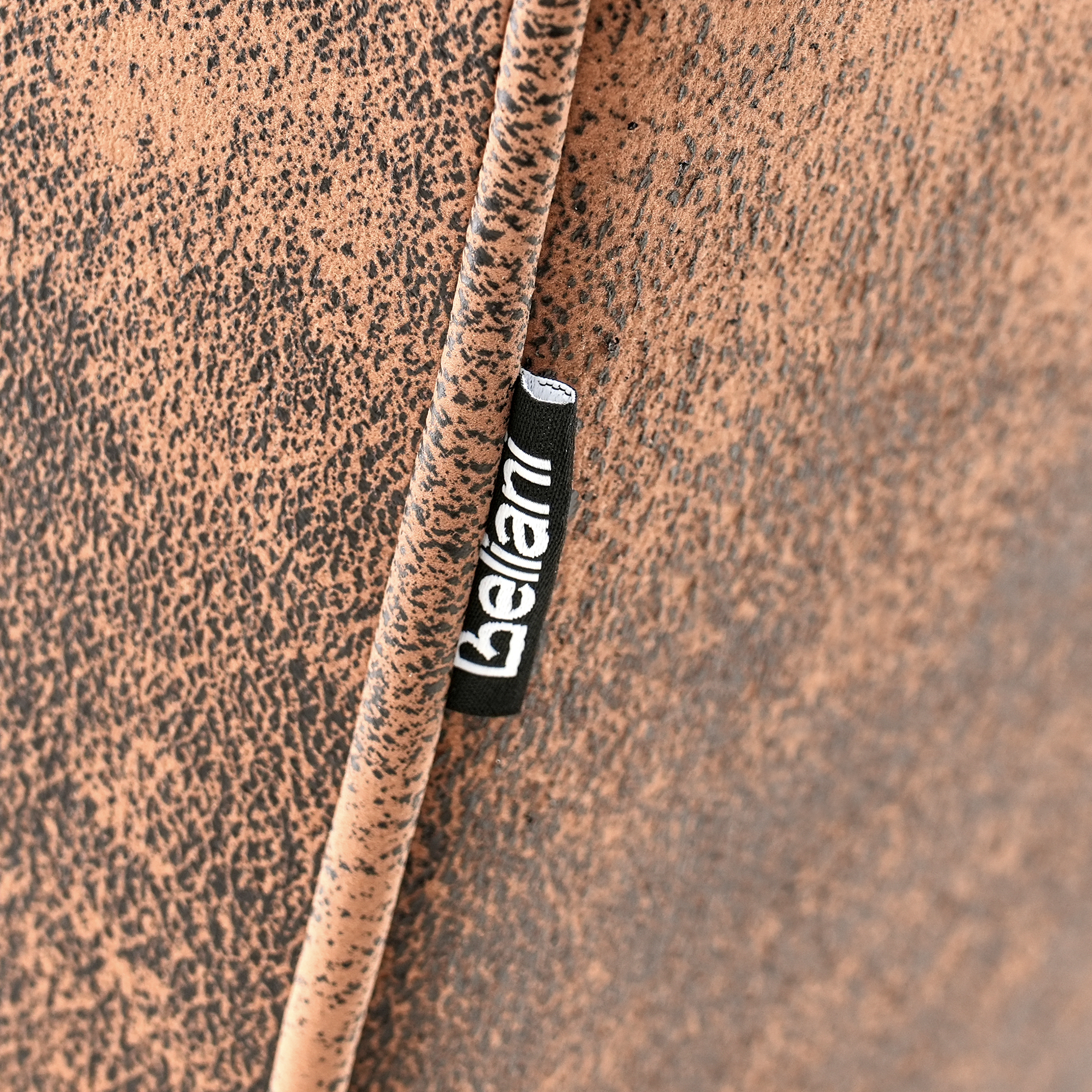 Canapea extensibilă cu 3 locuri DERBY Piele ecologică Maro auriu [9]