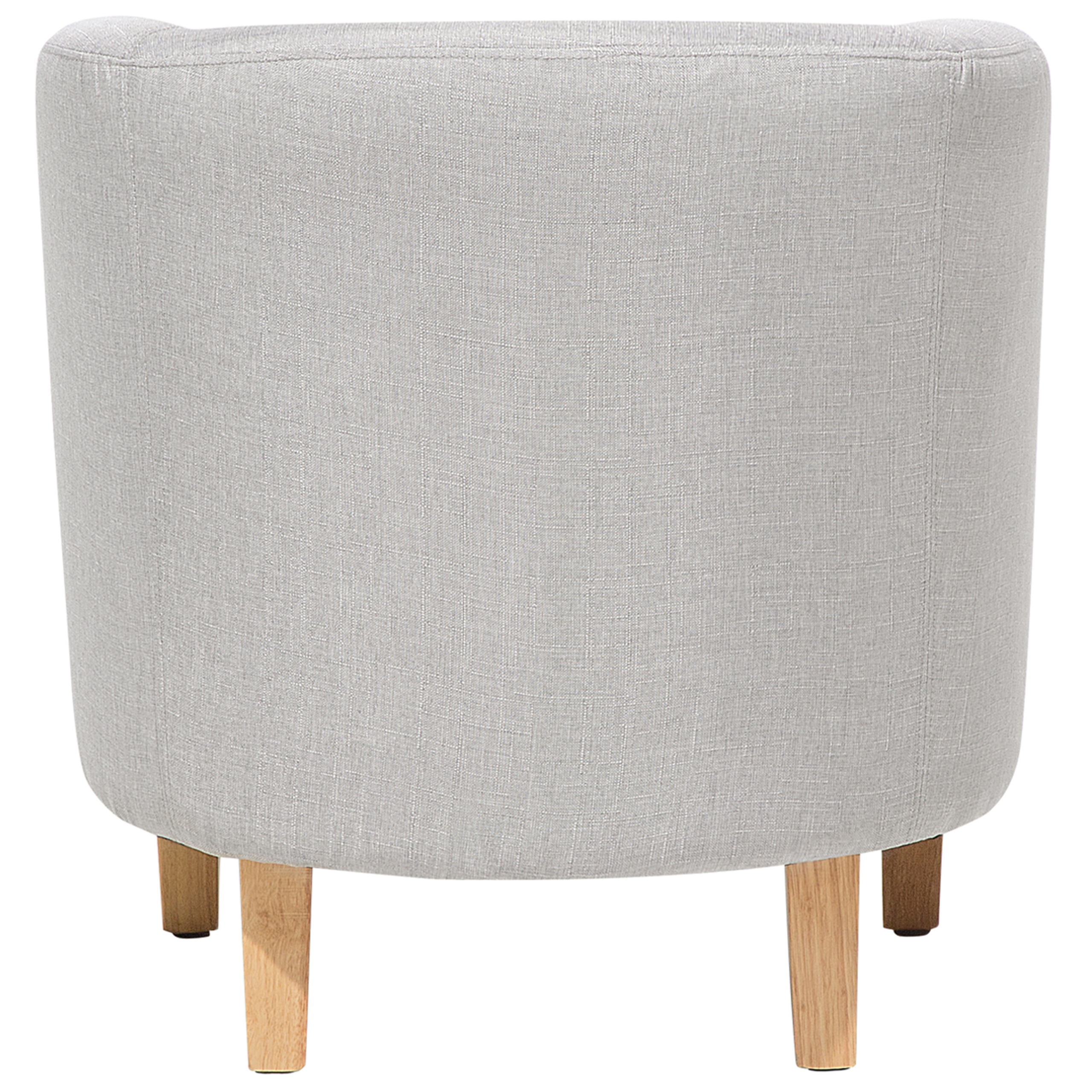 Fotoliu HOLDEN cu taburet  Gri deschis [7]