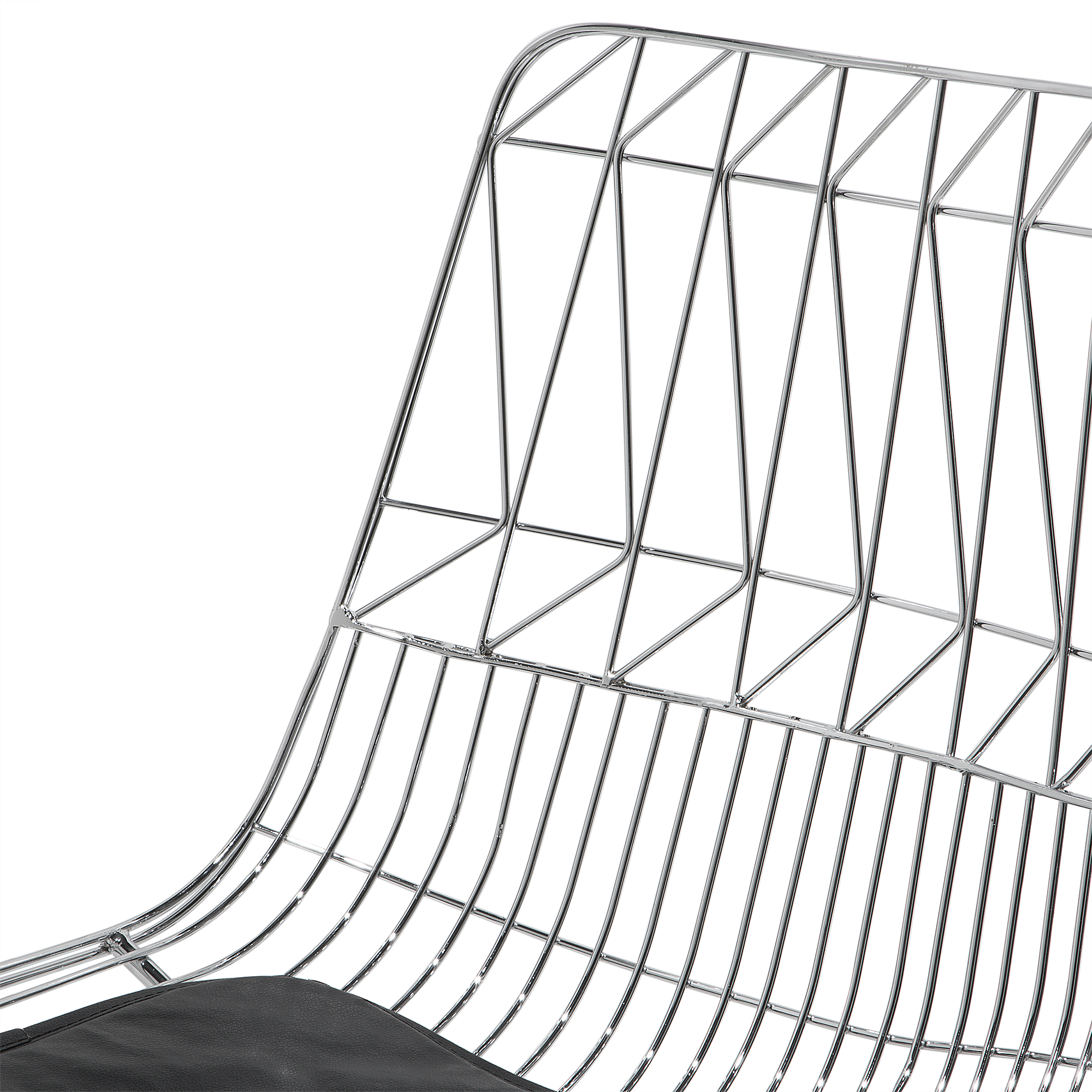 Set de 2 scaune de bar PRESTON Metal Argintiu [9]