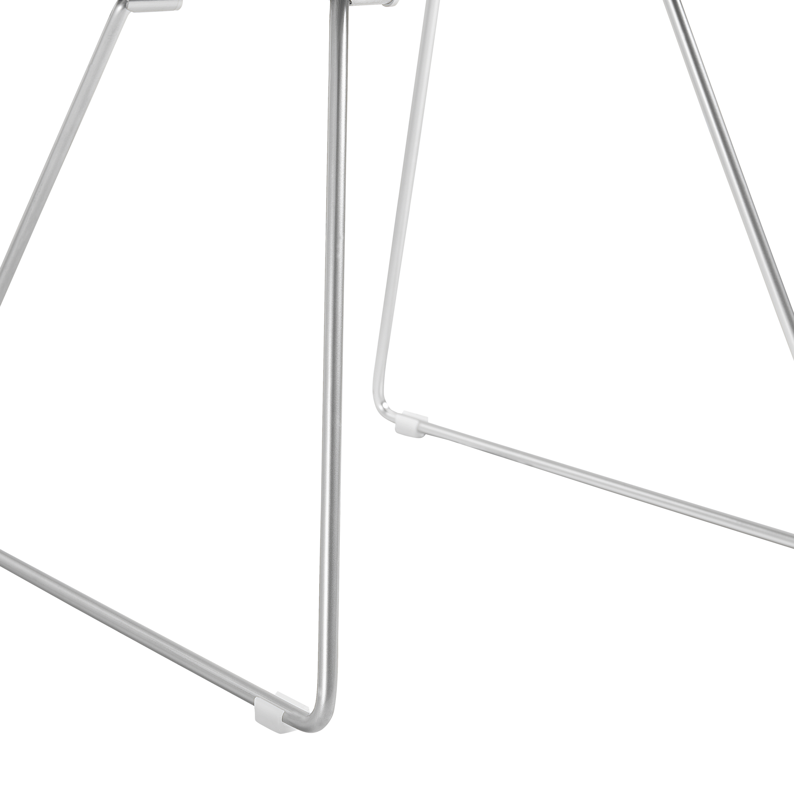 Set of 2 dining chairs AURORA Metal Silver [8]