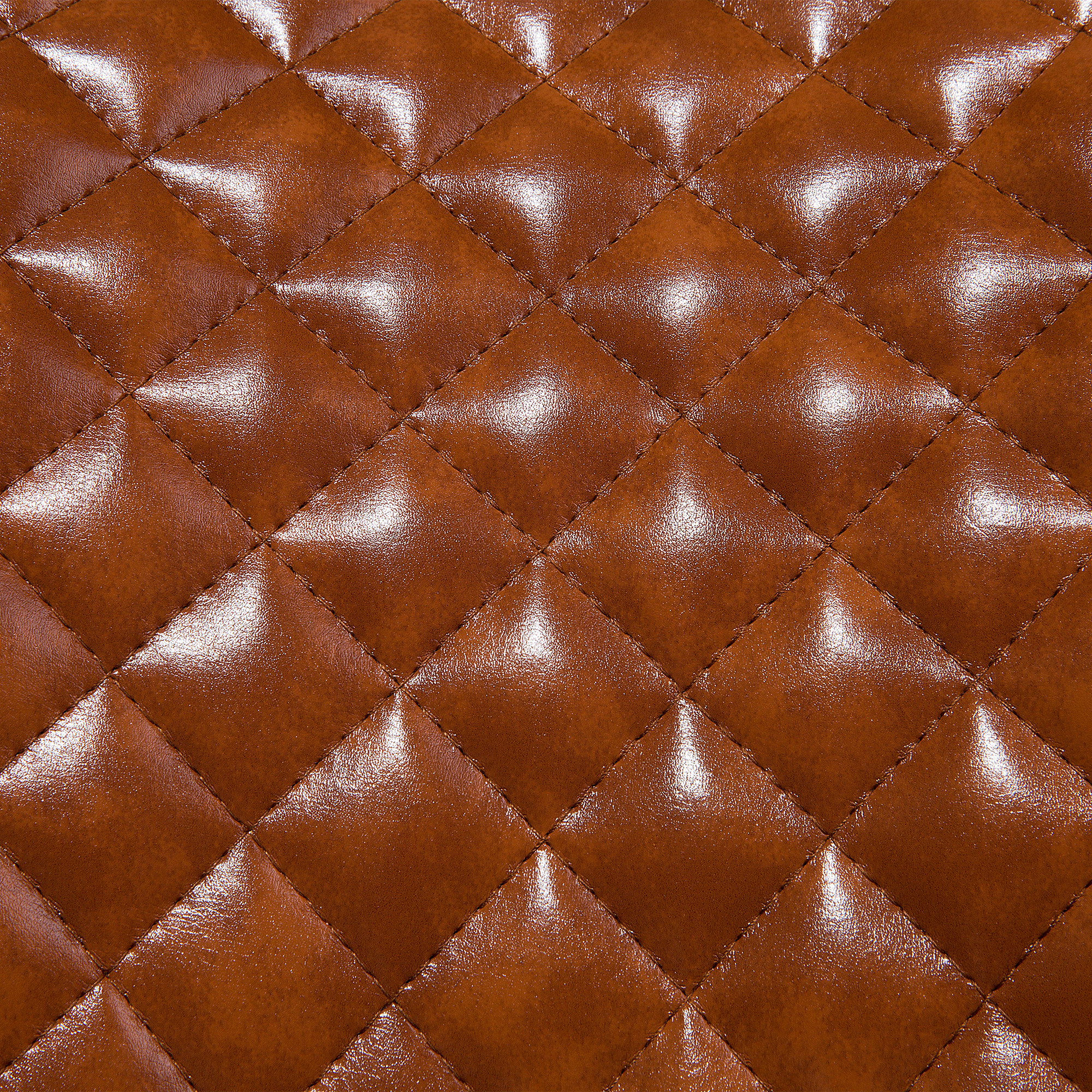 Set de 2 scaune dining SOLANO Piele ecologică Maro auriu [8]