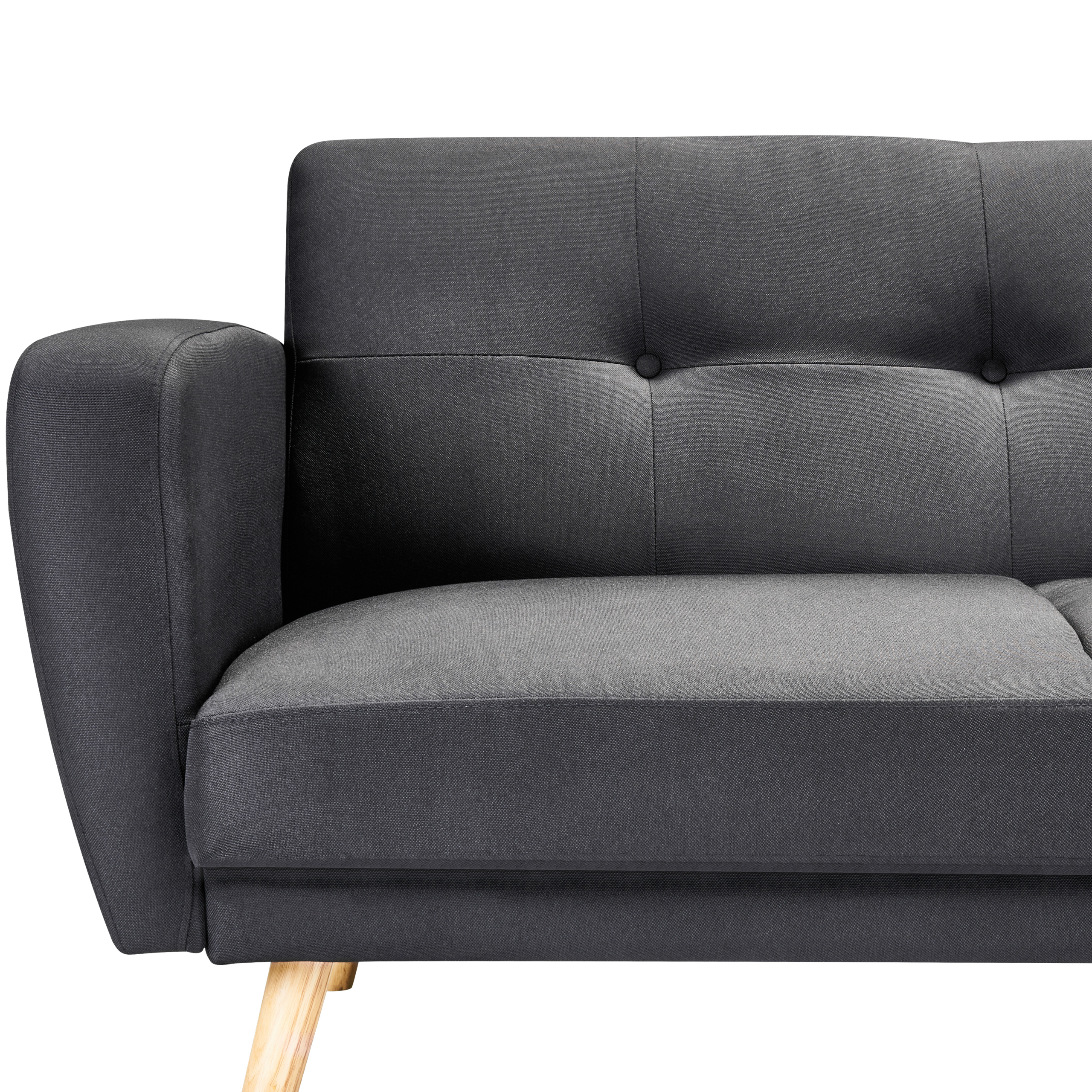 2-seater sofa FLORLI Black [8]