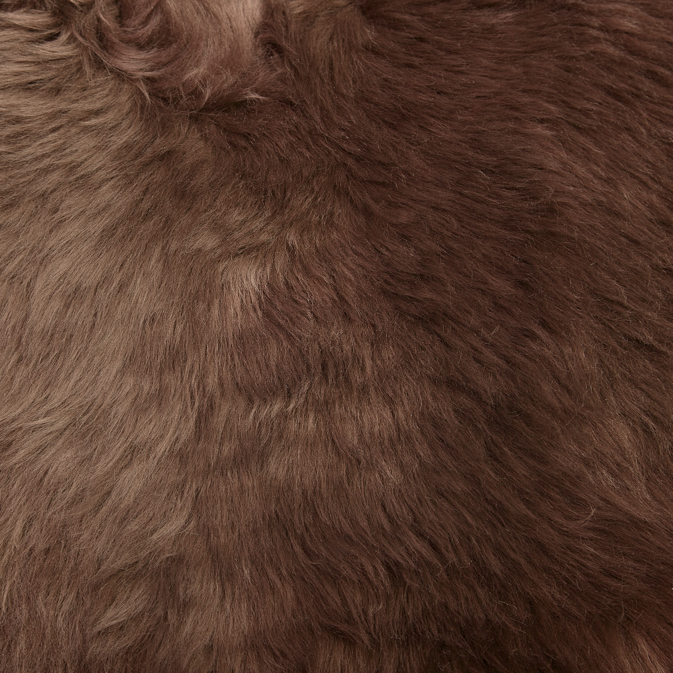 Covor din blană de oaie ULURU Maro închis 65 x 110 cm [4]