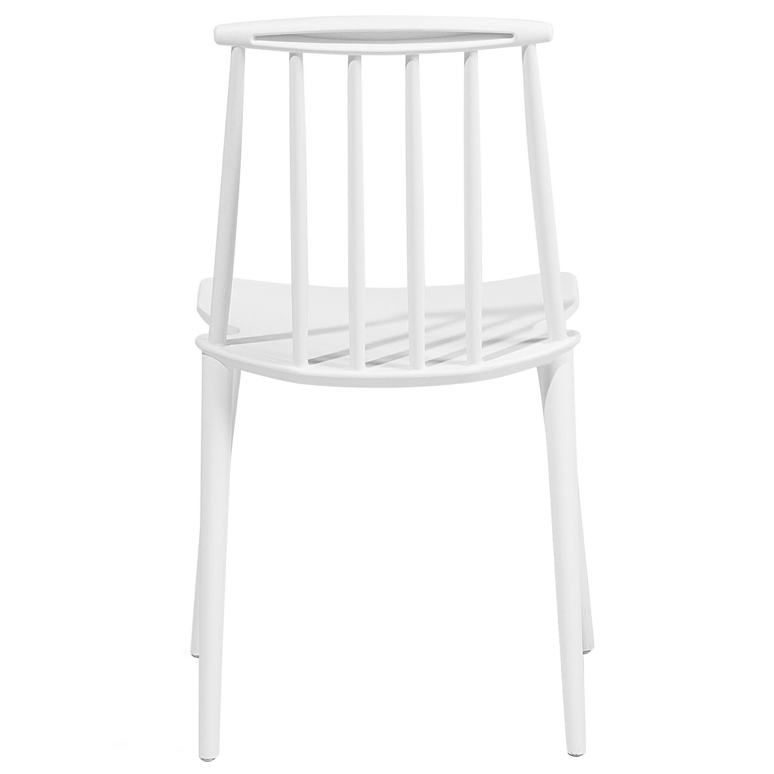 Set of 2 VENTNOR dining chairs White [7]