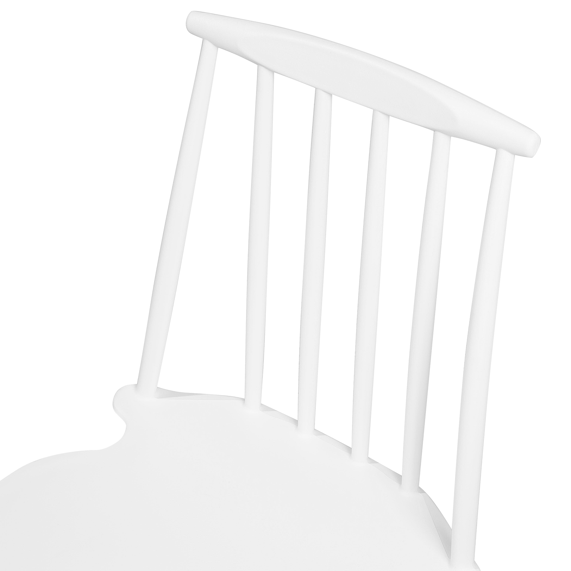 Set of 2 VENTNOR dining chairs White [10]