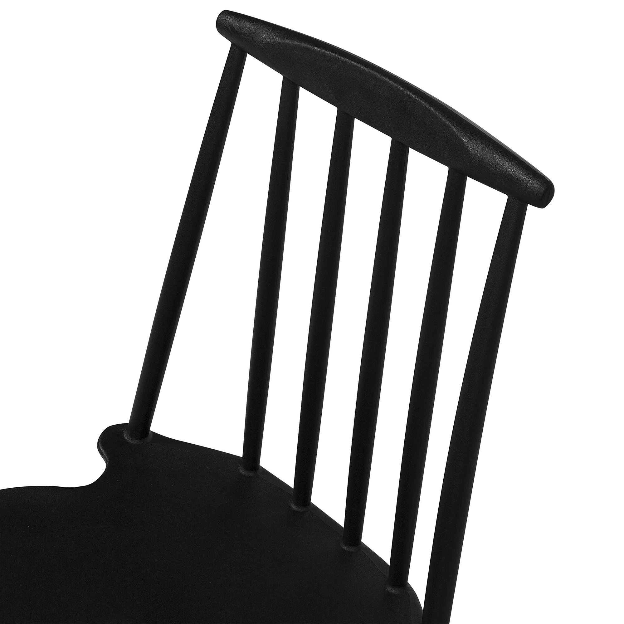 Set of 2 dining chairs VENTNOR Black [10]