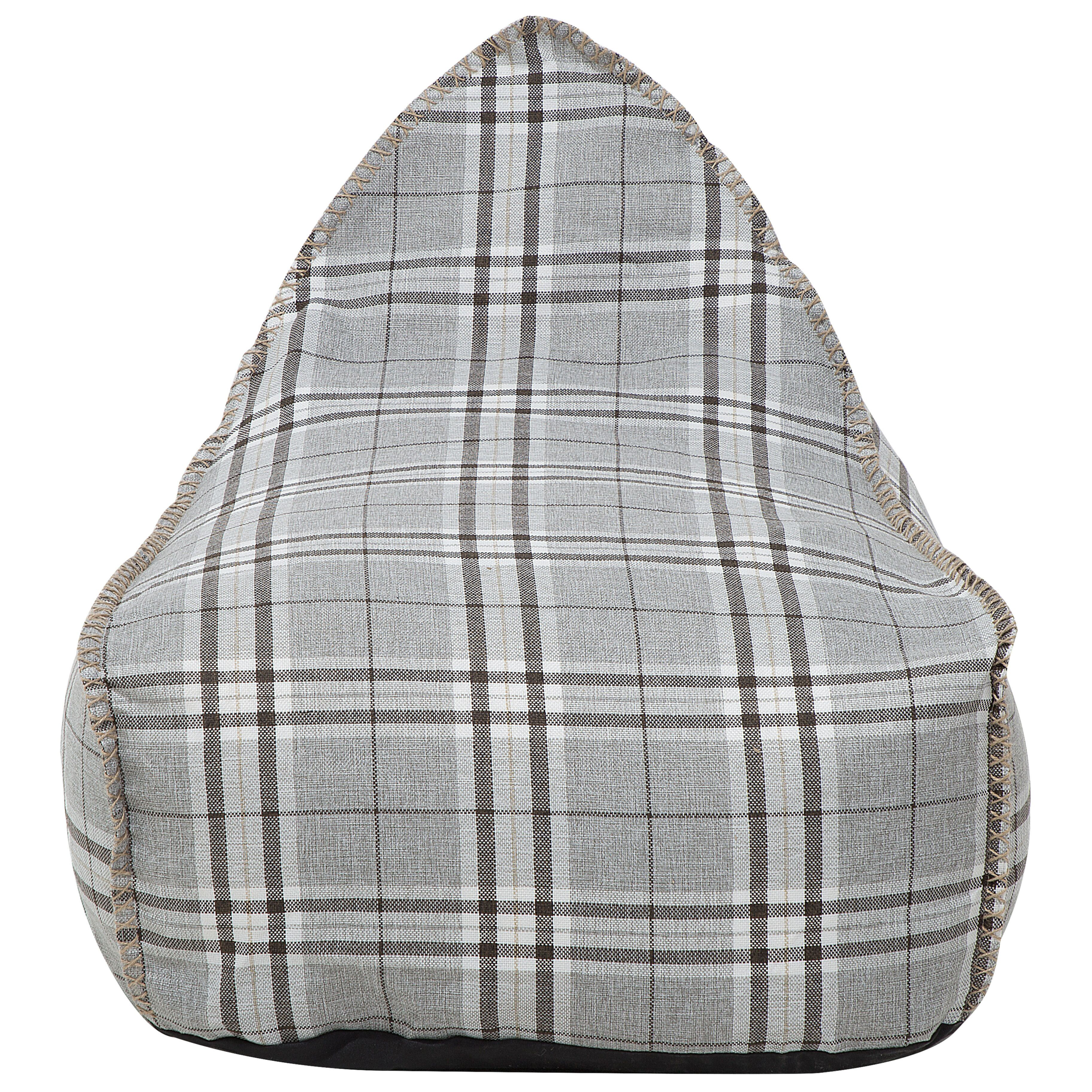 Fotoliu puf 200 L DROP LINEN 63 cm 75 cm Gri [4]