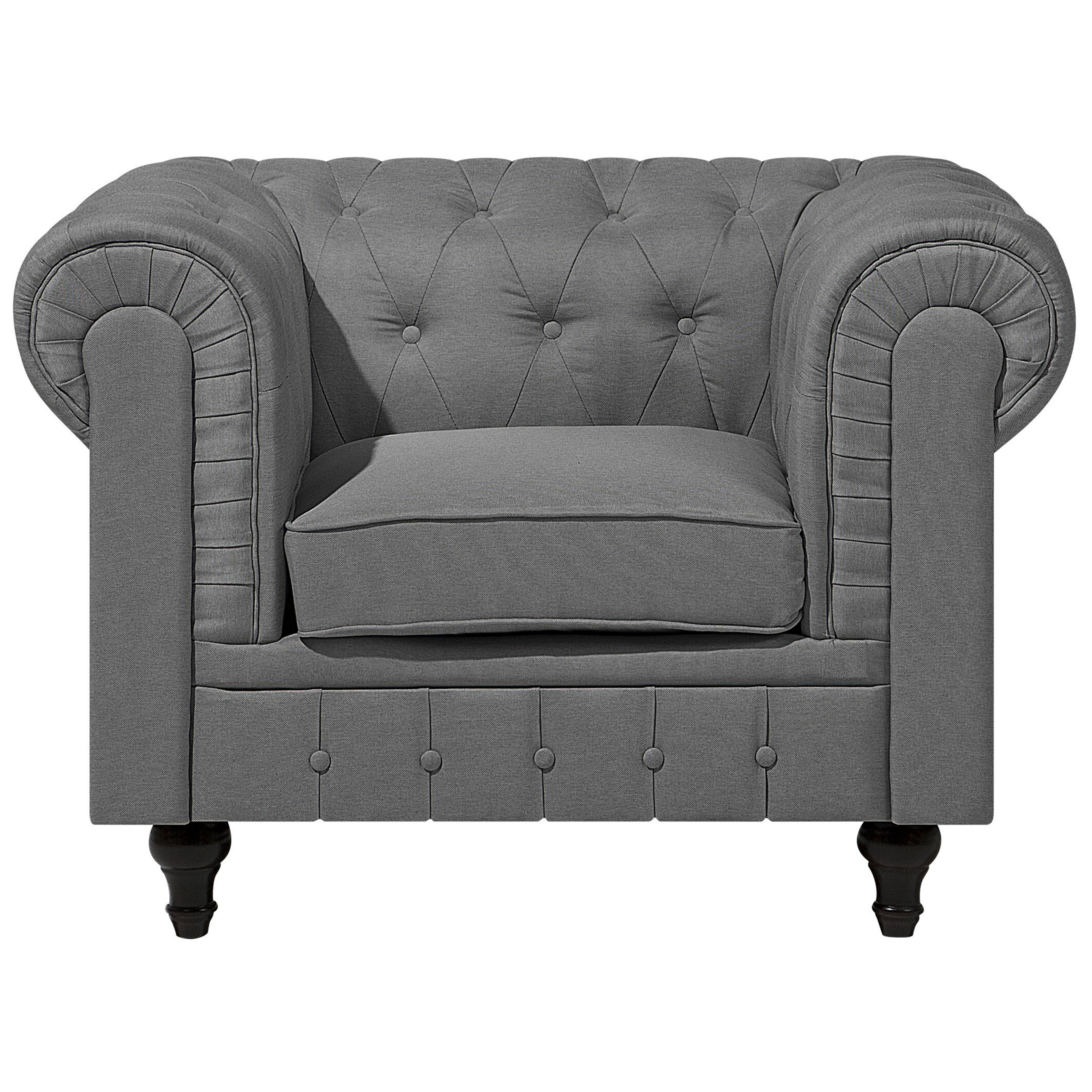CHESTERFIELD armchair Light grey [4]