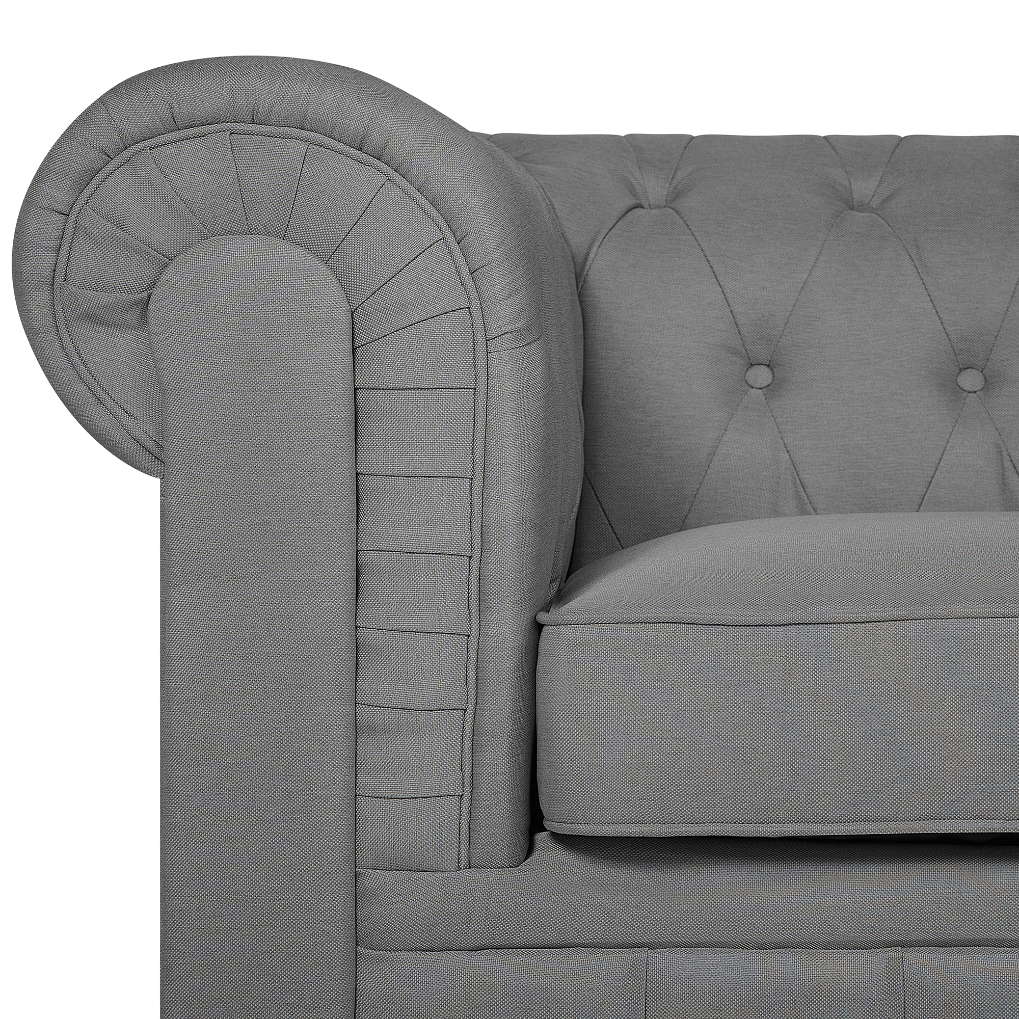 CHESTERFIELD armchair Light grey [6]