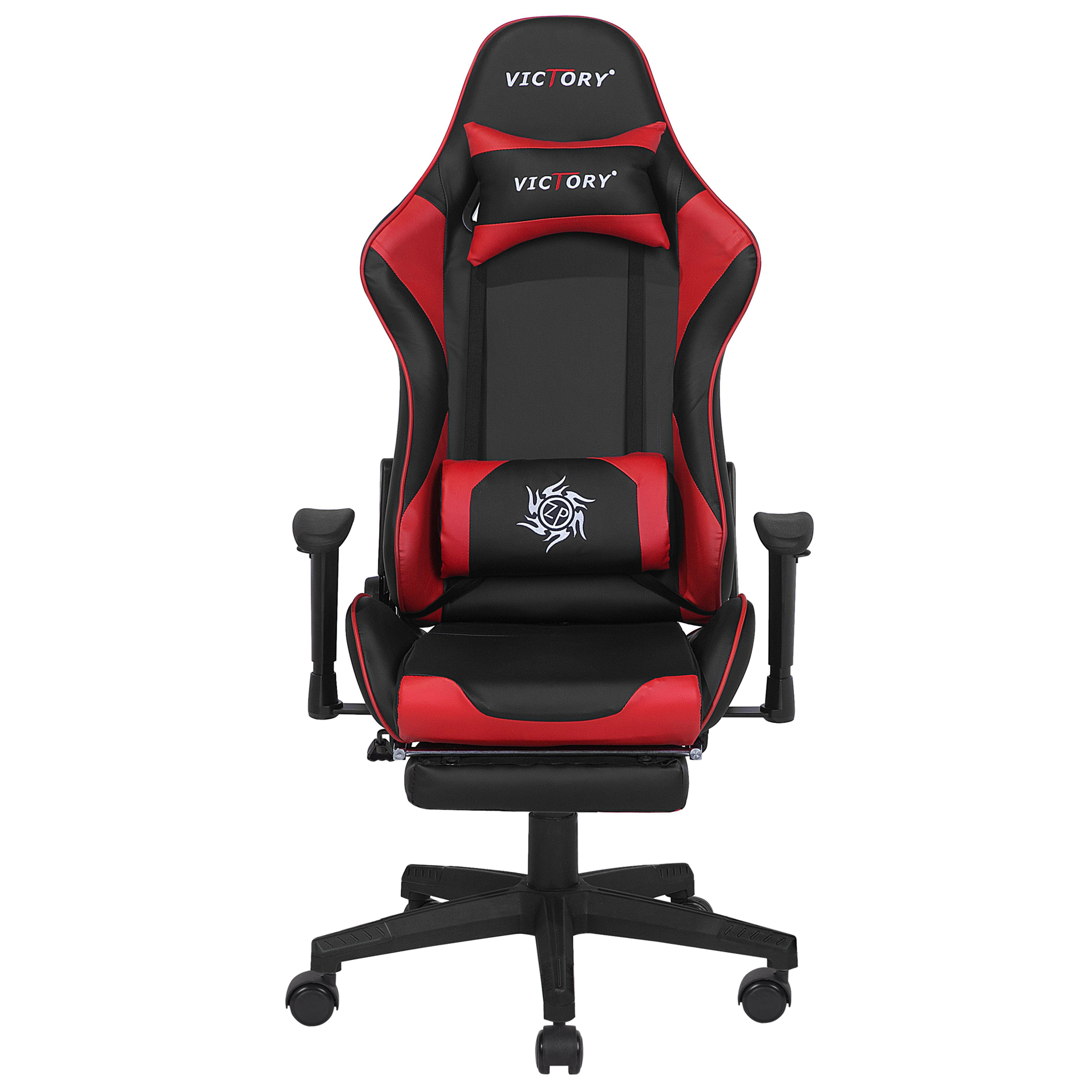 Gaming chair VICTORY Eco-leather Red [4]
