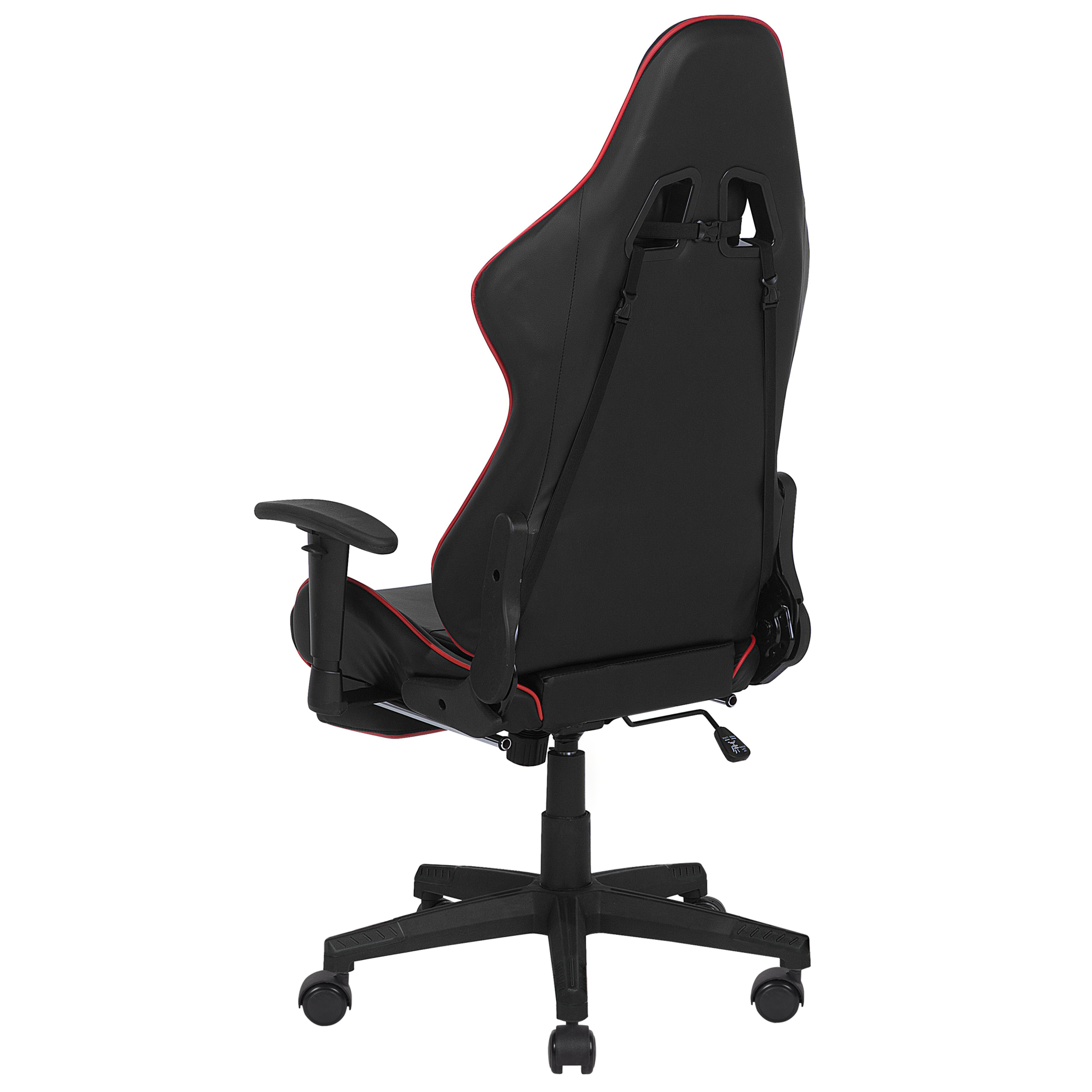 Gaming chair VICTORY Eco-leather Red [5]
