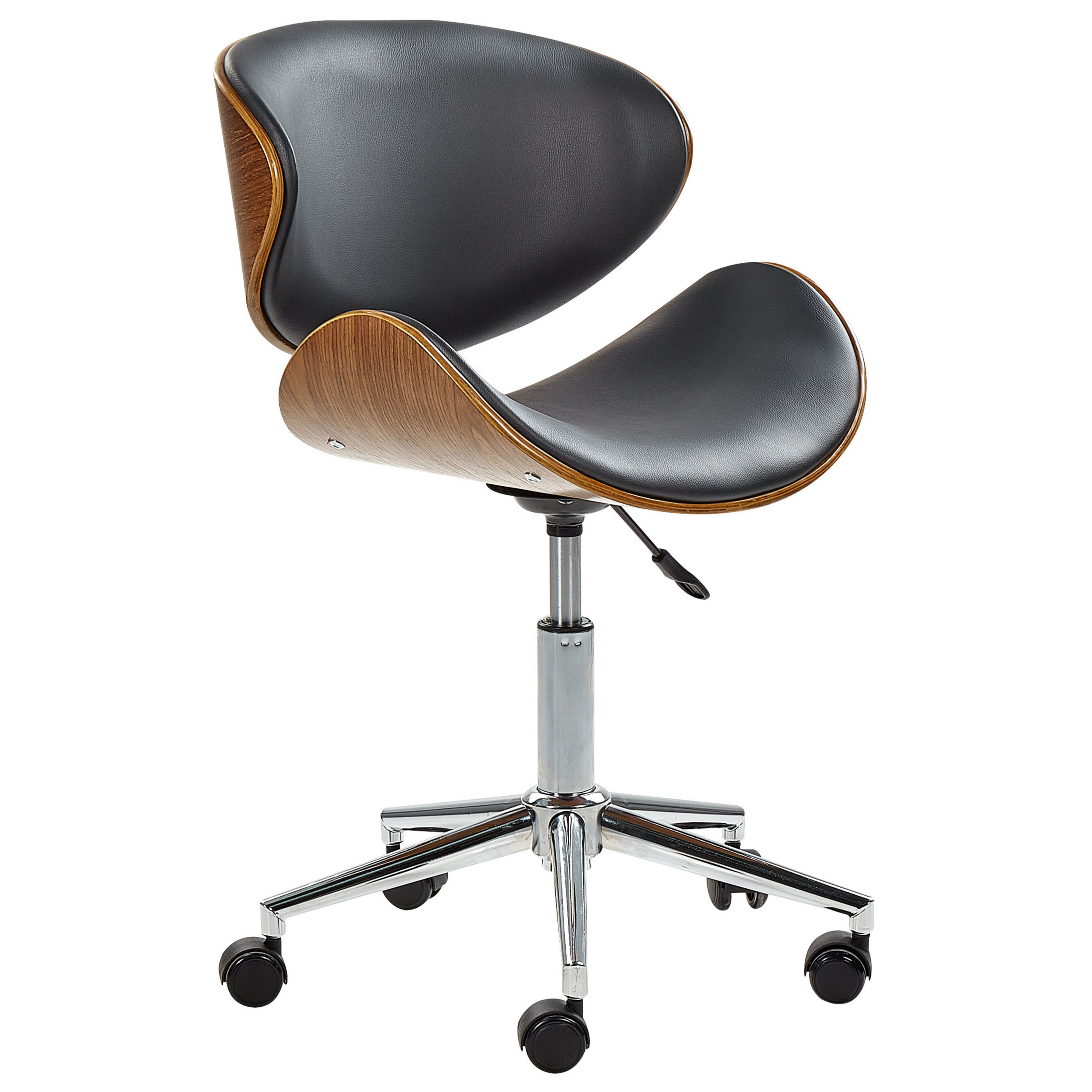 Office chair ROTTERDAM Black Eco-leather [2]